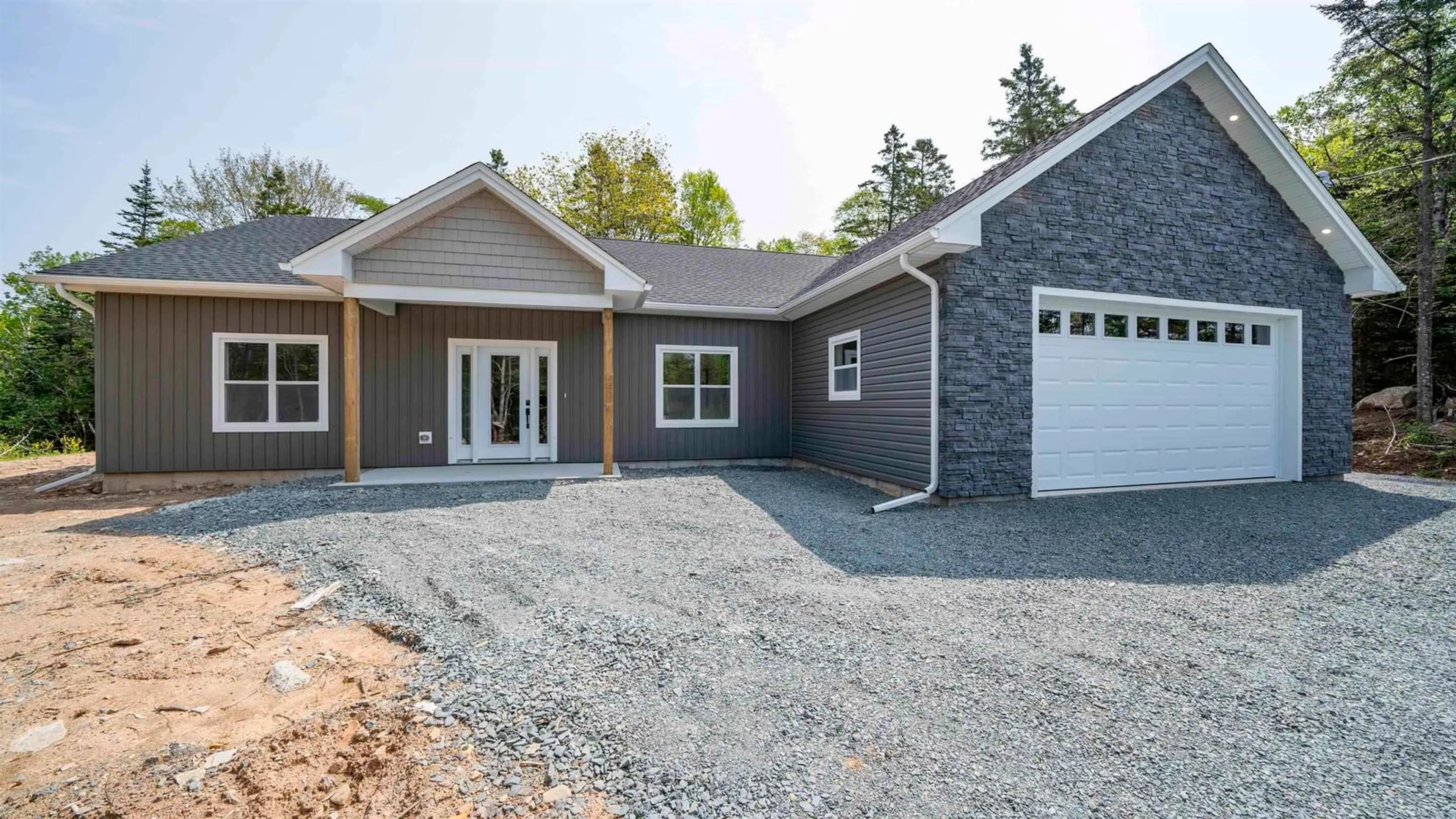 Home with brick exterior material, street for 4 Charles Meade Dr, Williamswood Nova Scotia B3V 1B7