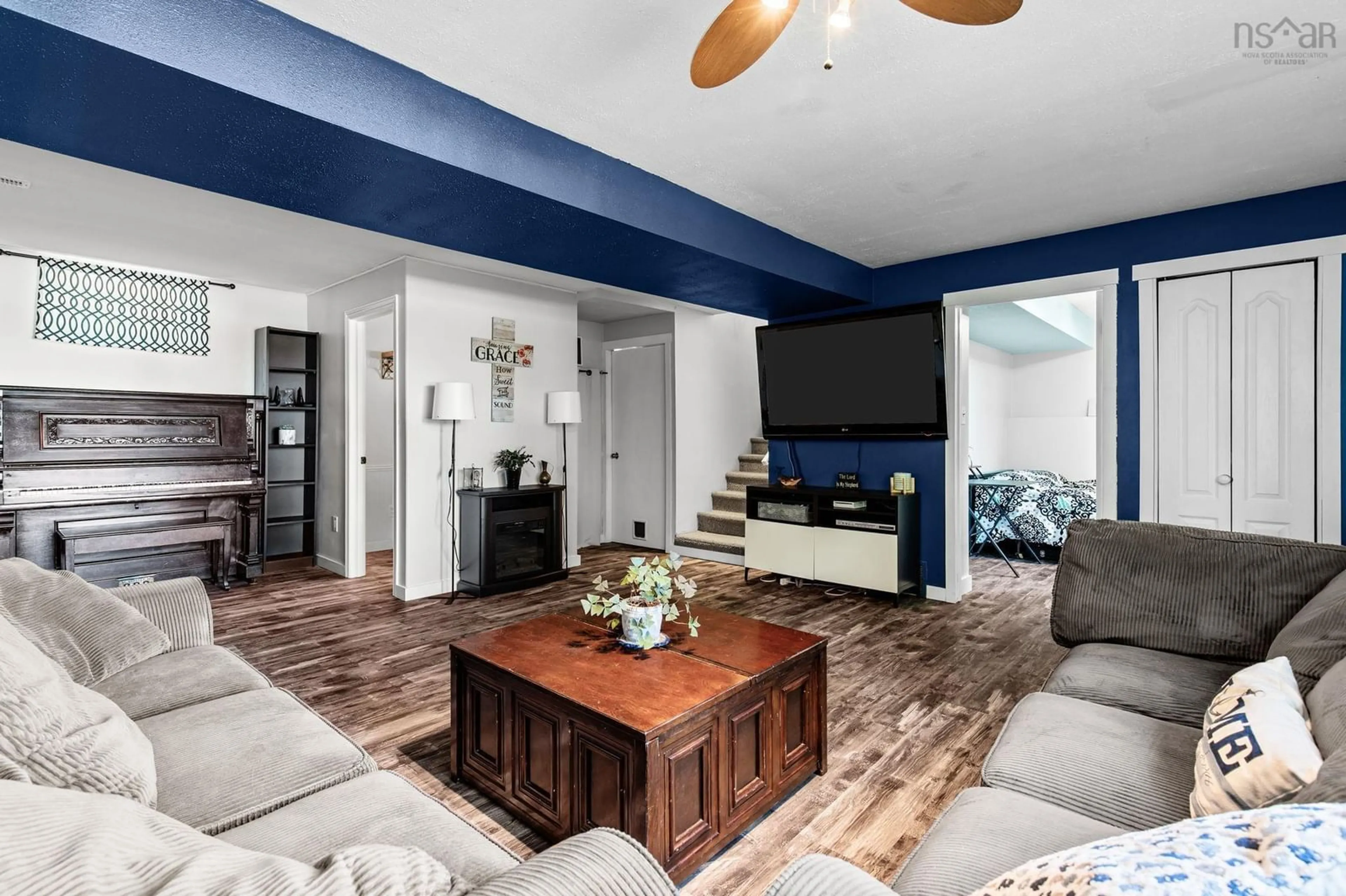 Living room with furniture, unknown for 2929 Highway 7 Hwy, Lake Echo Nova Scotia B3E 1A4