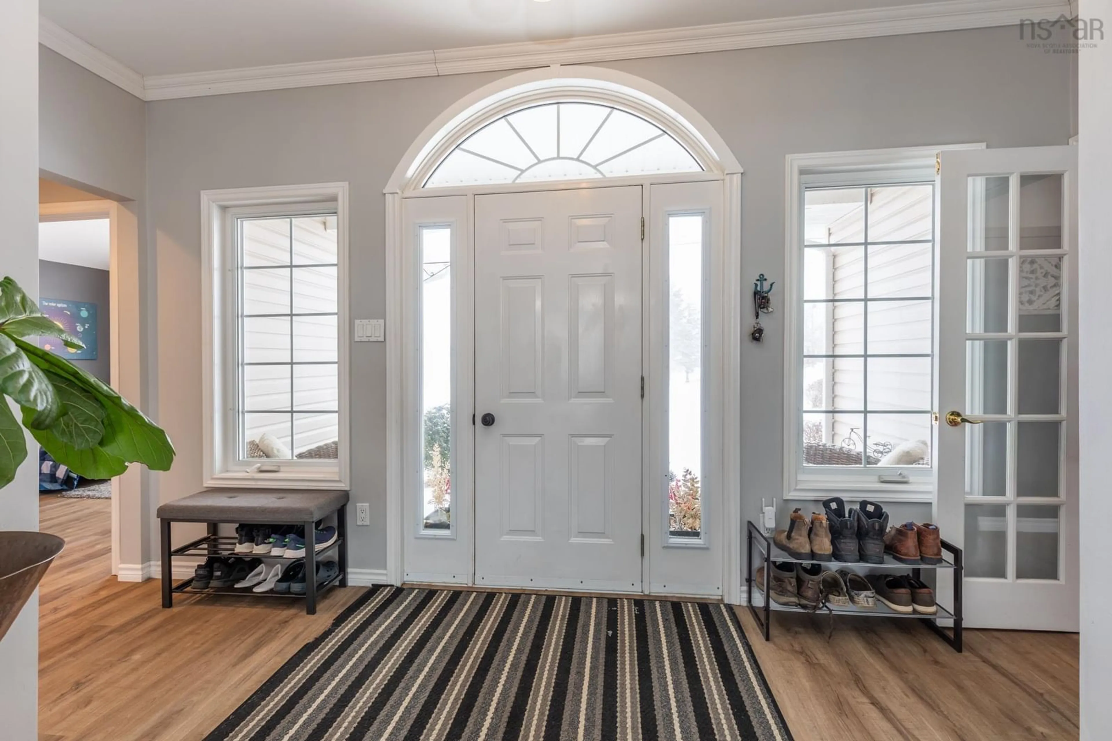 Indoor entryway for 53 Colonial Ave, North Chegoggin Nova Scotia B5A 5K5