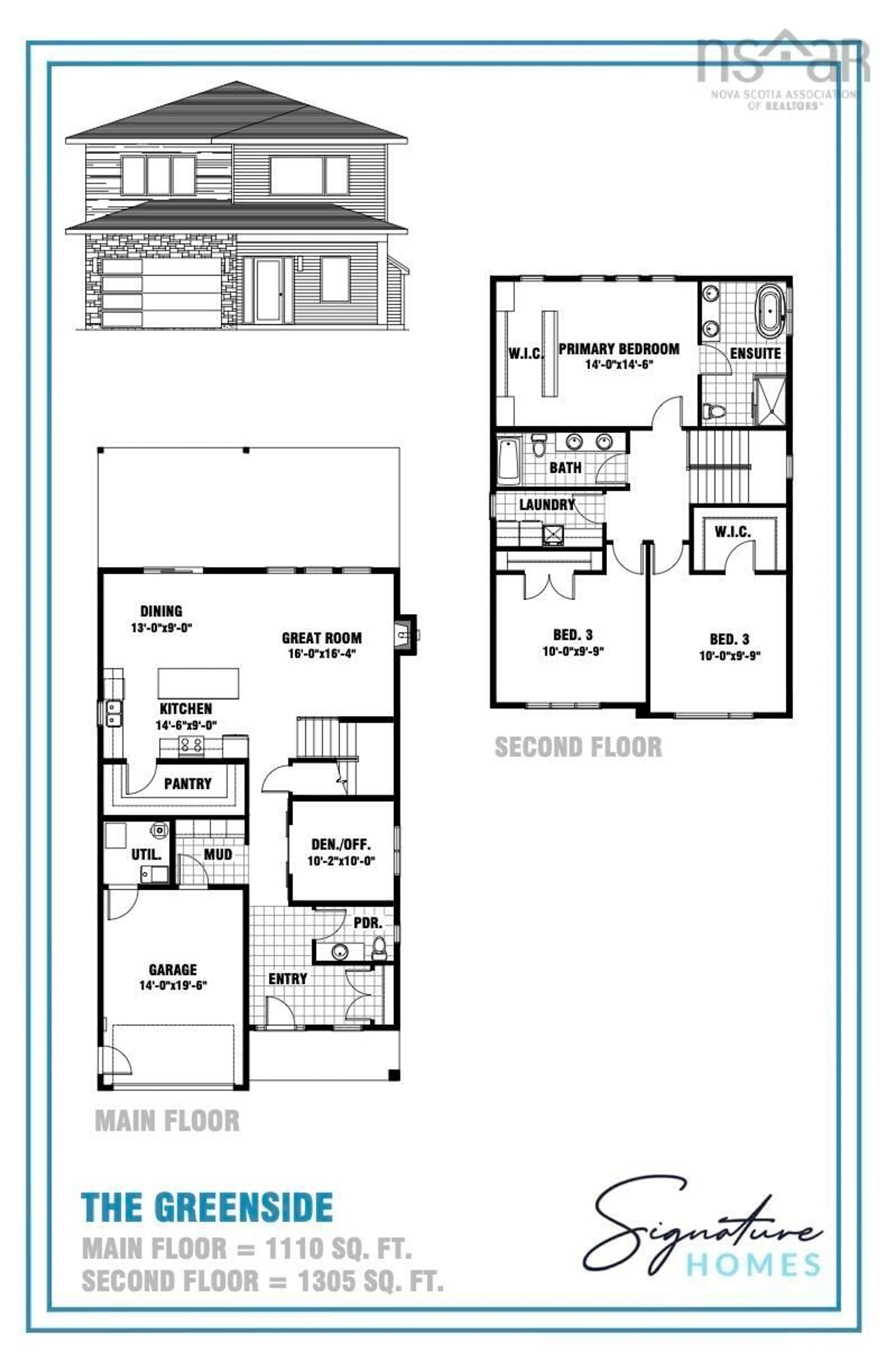 Floor plan for 211 Provence Way, Timberlea Nova Scotia B3T 0N8