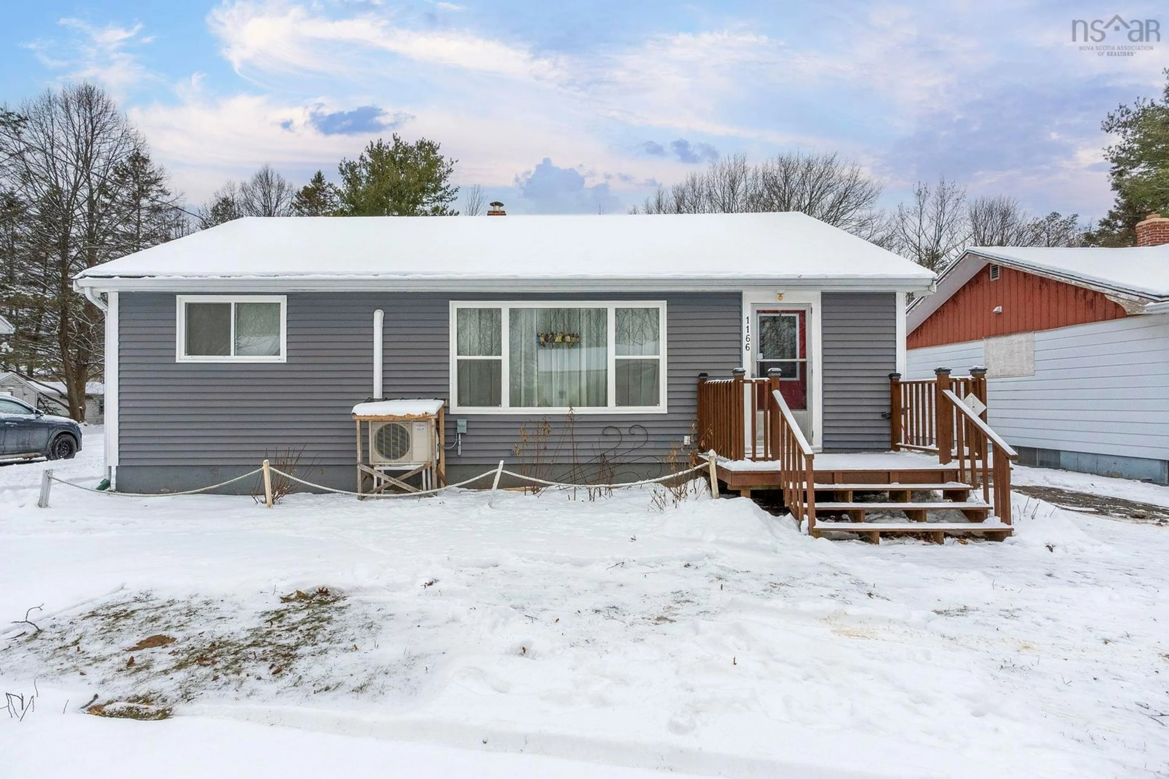 Home with vinyl exterior material, street for 1166 Owen Rd, North Kentville Nova Scotia B4N 4H5