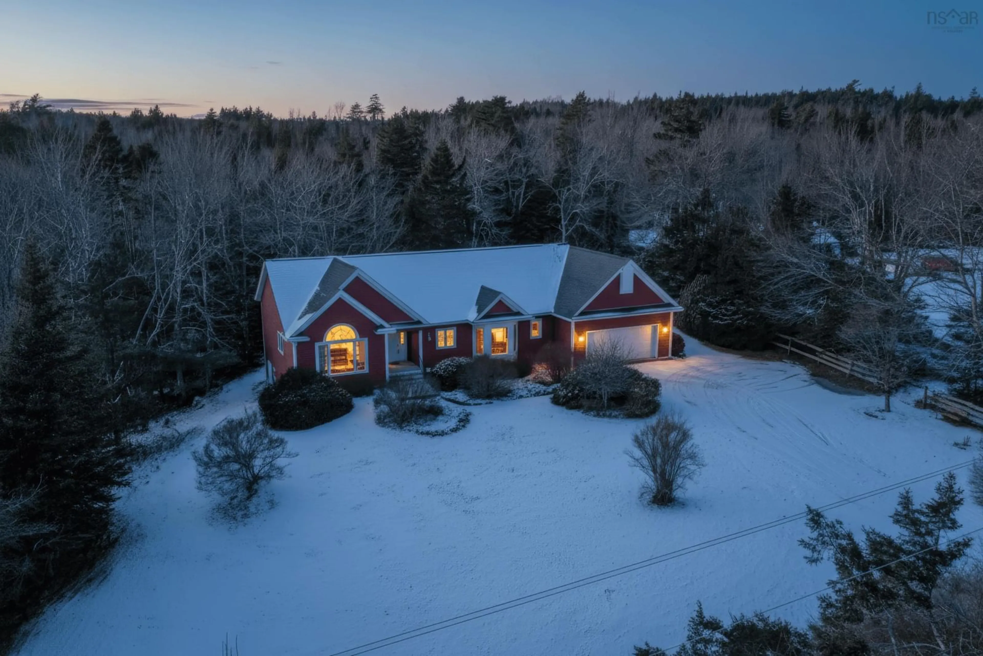 A pic from outside/outdoor area/front of a property/back of a property/a pic from drone, unknown for 488 Myra Rd, Porters Lake Nova Scotia B3E 1G3
