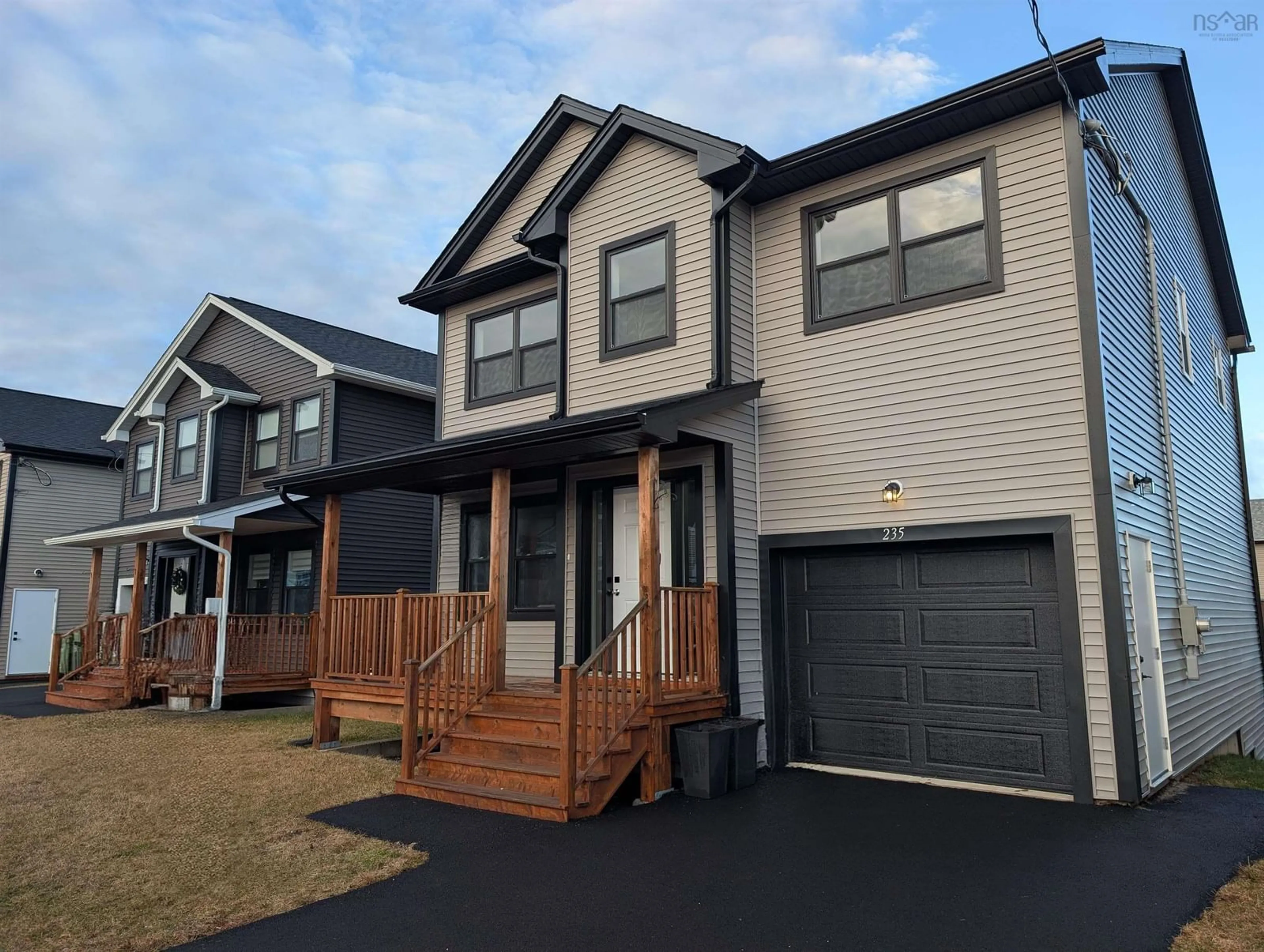 Home with vinyl exterior material, street for 235 Alabaster Way, Halifax Nova Scotia B3P 0E9