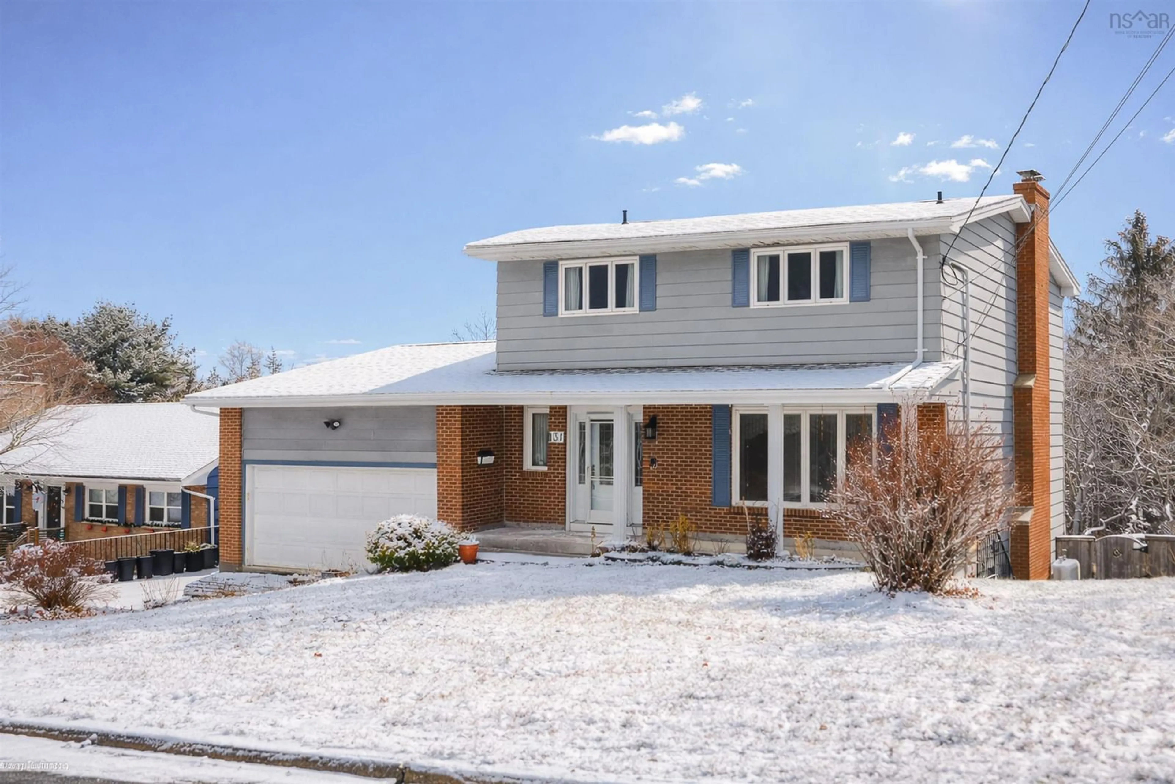 Home with vinyl exterior material, street for 131 Brook St, Halifax Nova Scotia B3N 2A7