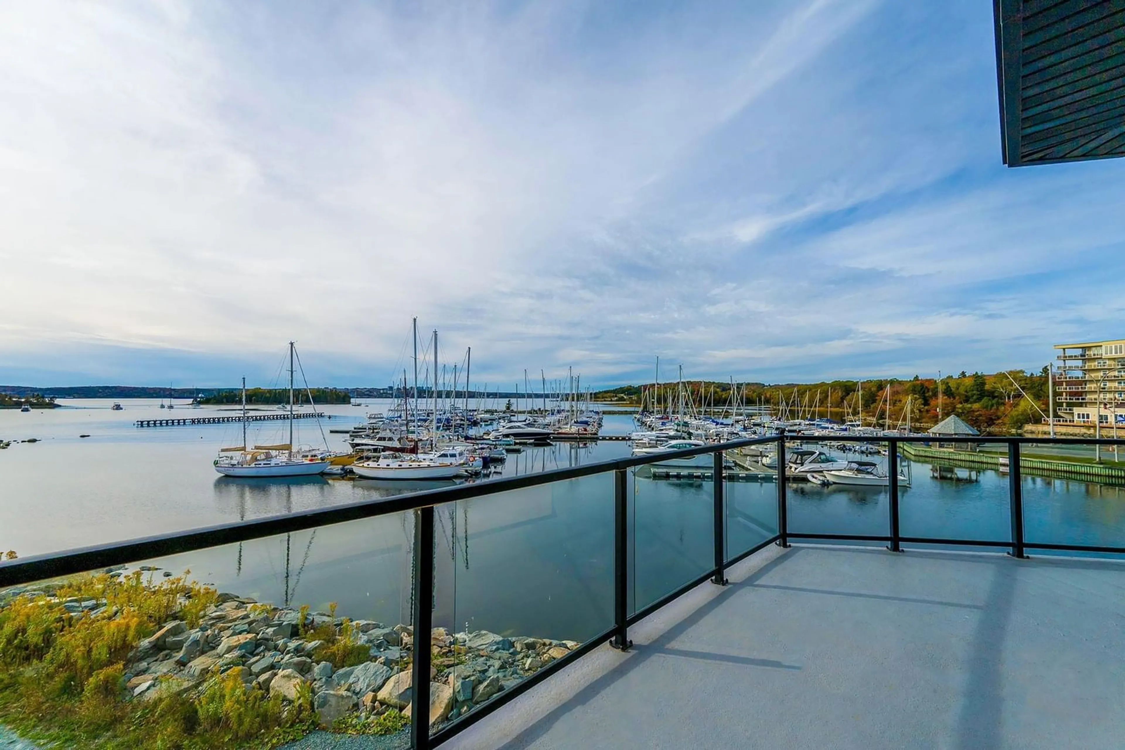 Patio, water/lake/river/ocean view for 5 Coveview Walk, Dartmouth Nova Scotia B3B 0P9
