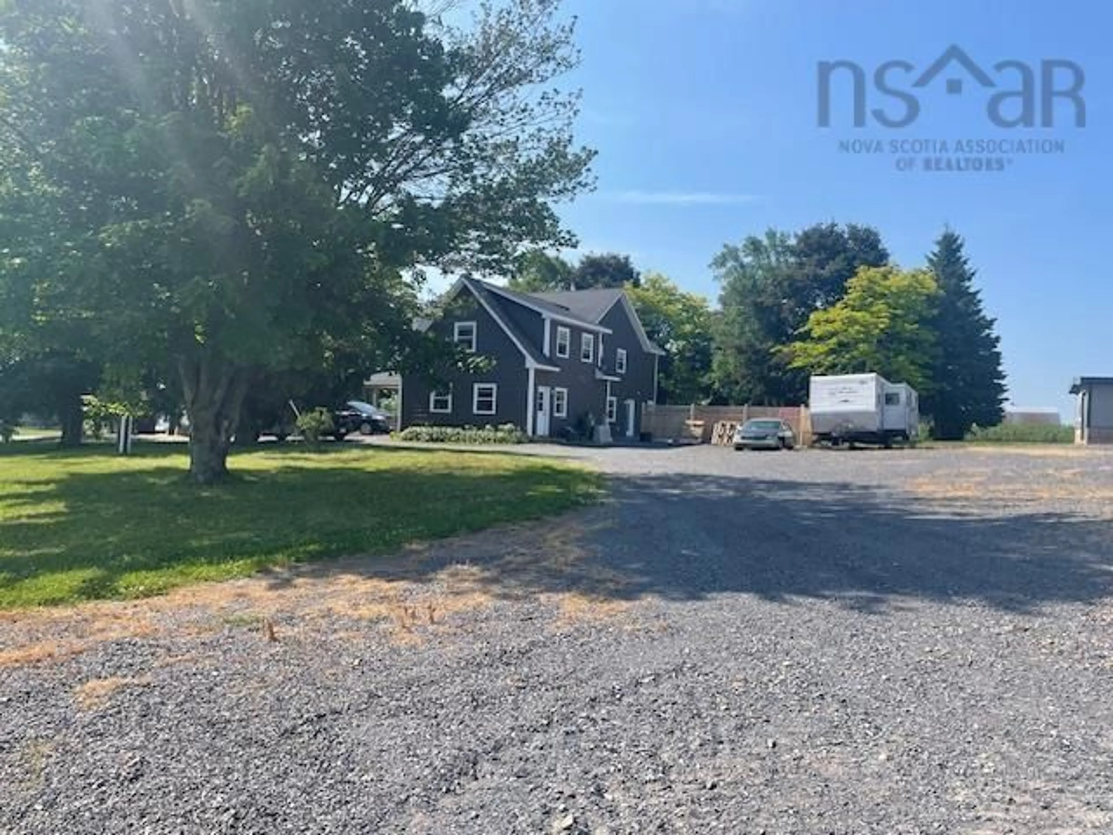 A pic from outside/outdoor area/front of a property/back of a property/a pic from drone, street for 2481 Black Rock Rd, Grafton Nova Scotia B0P 1V0