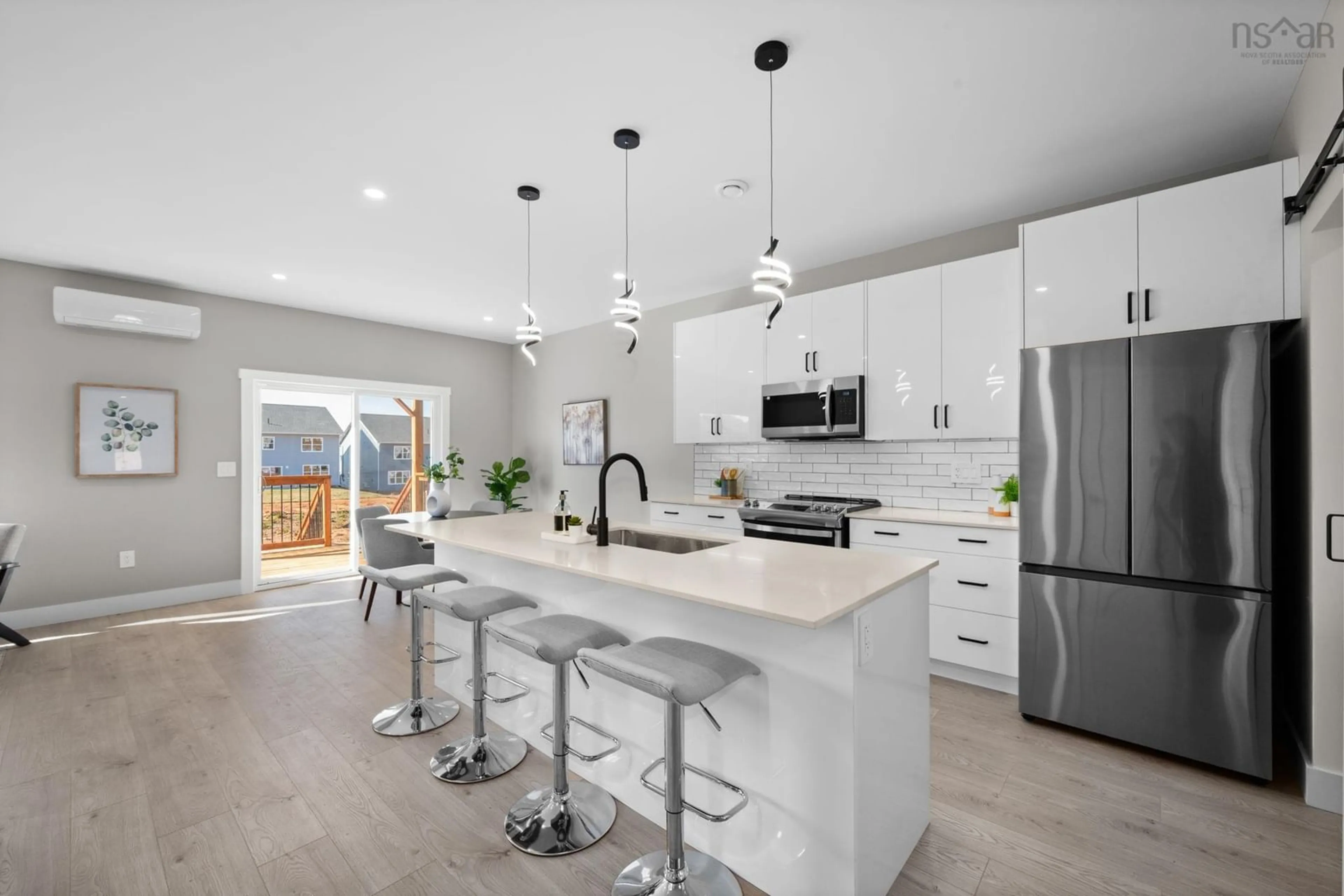 Open concept kitchen, unknown for 34 Brianna Dr, Lantz Nova Scotia B2S 0K4