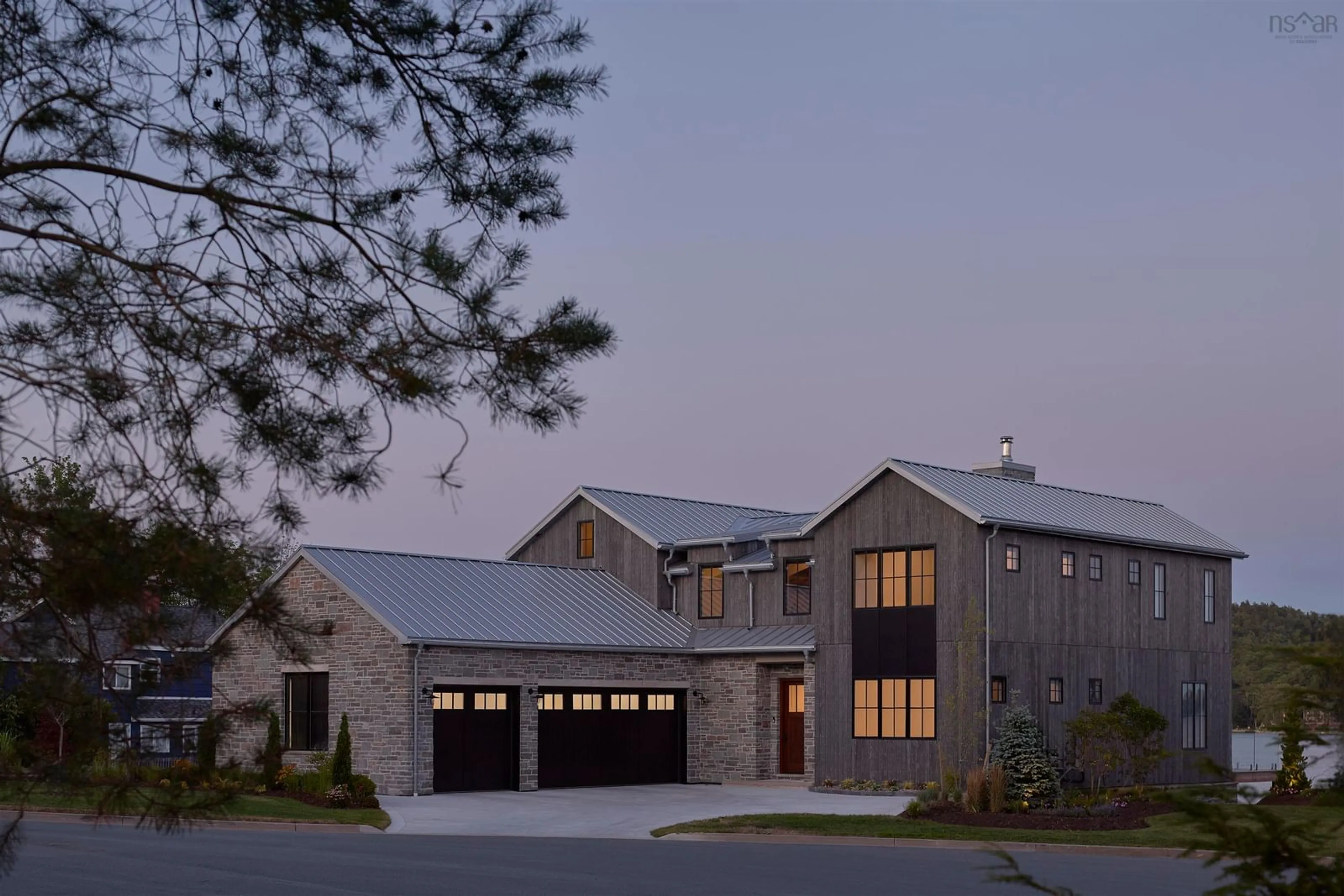 Home with brick exterior material, street for 65 Shore Dr, Bedford Nova Scotia B4A 2E9