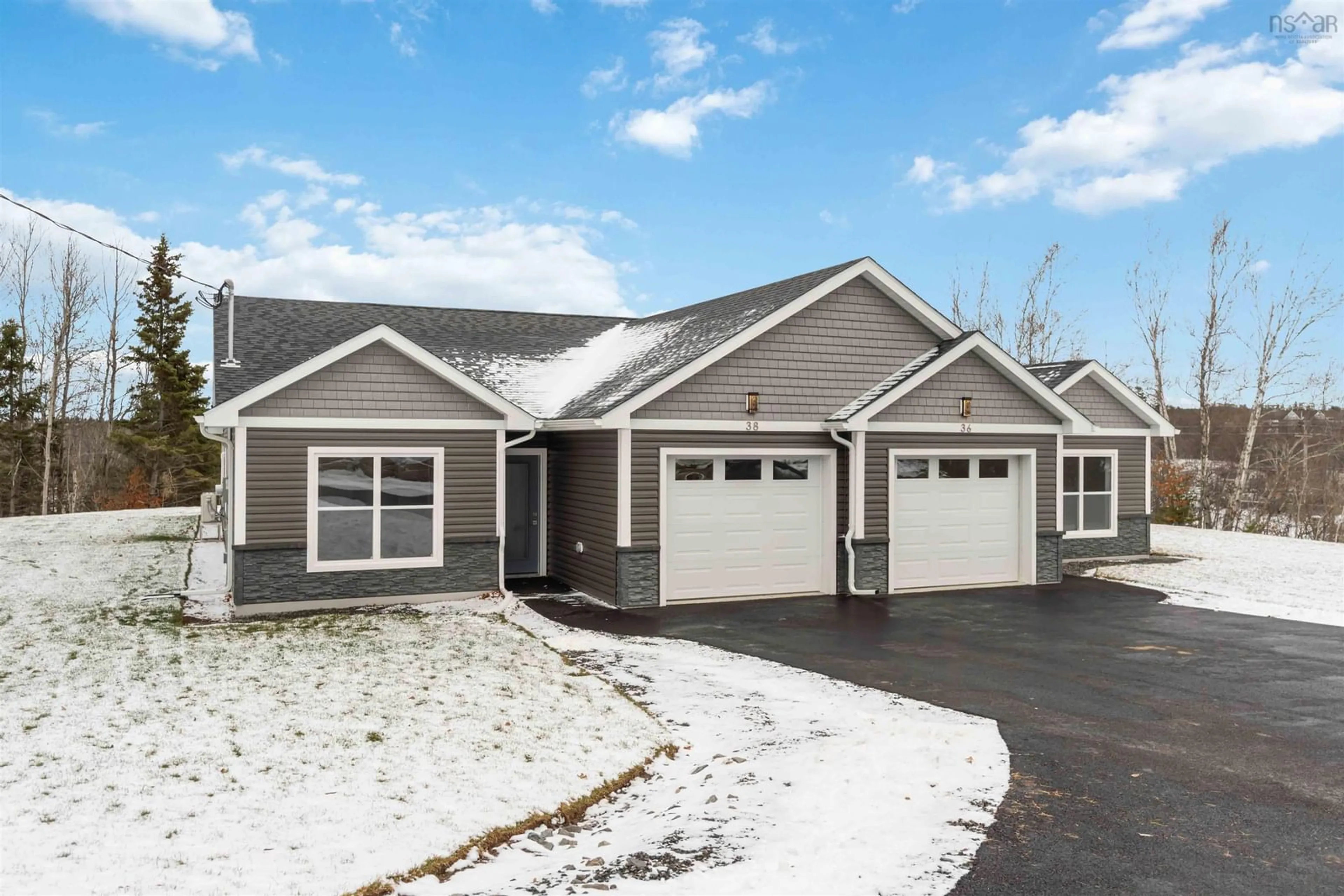 Home with vinyl exterior material, street for 38 Pemberton Avenue, Garlands Crossing Nova Scotia B0N 2T0