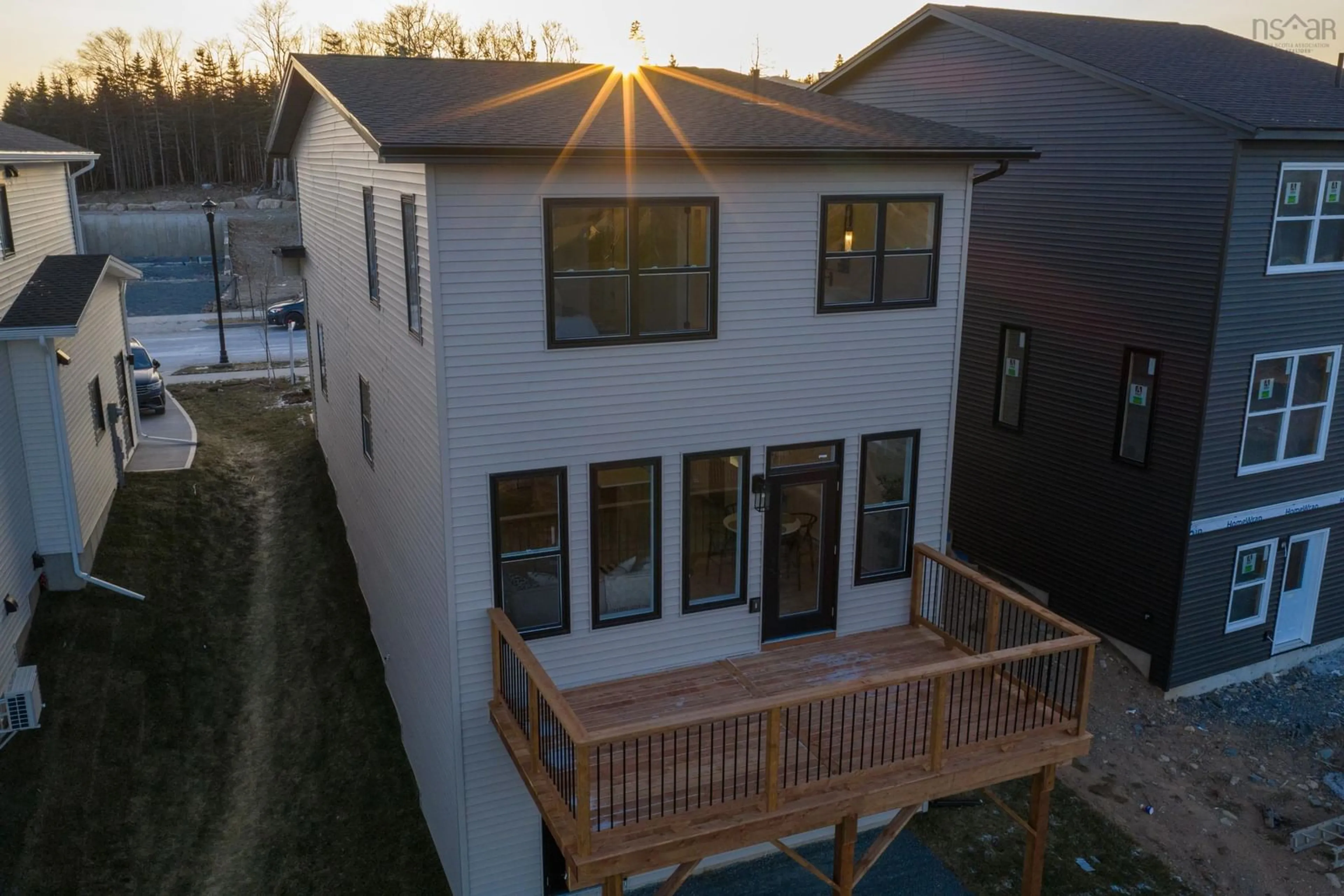 A pic from outside/outdoor area/front of a property/back of a property/a pic from drone, building for 179 Brunello Blvd, Timberlea Nova Scotia B3T 0J3