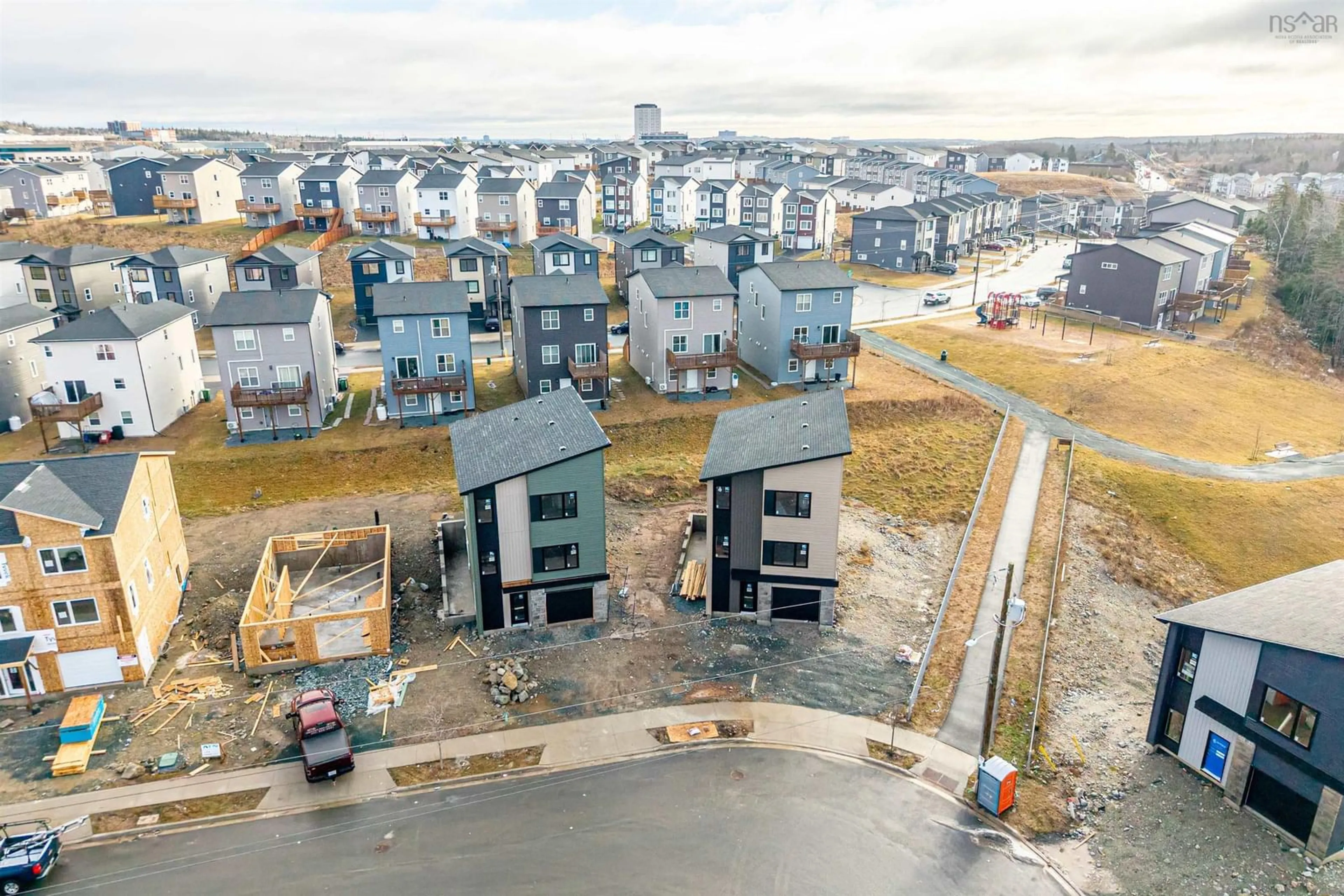 A pic from outside/outdoor area/front of a property/back of a property/a pic from drone, unknown for 124 Flatrock Cres, Beechville Nova Scotia B3T 1C8