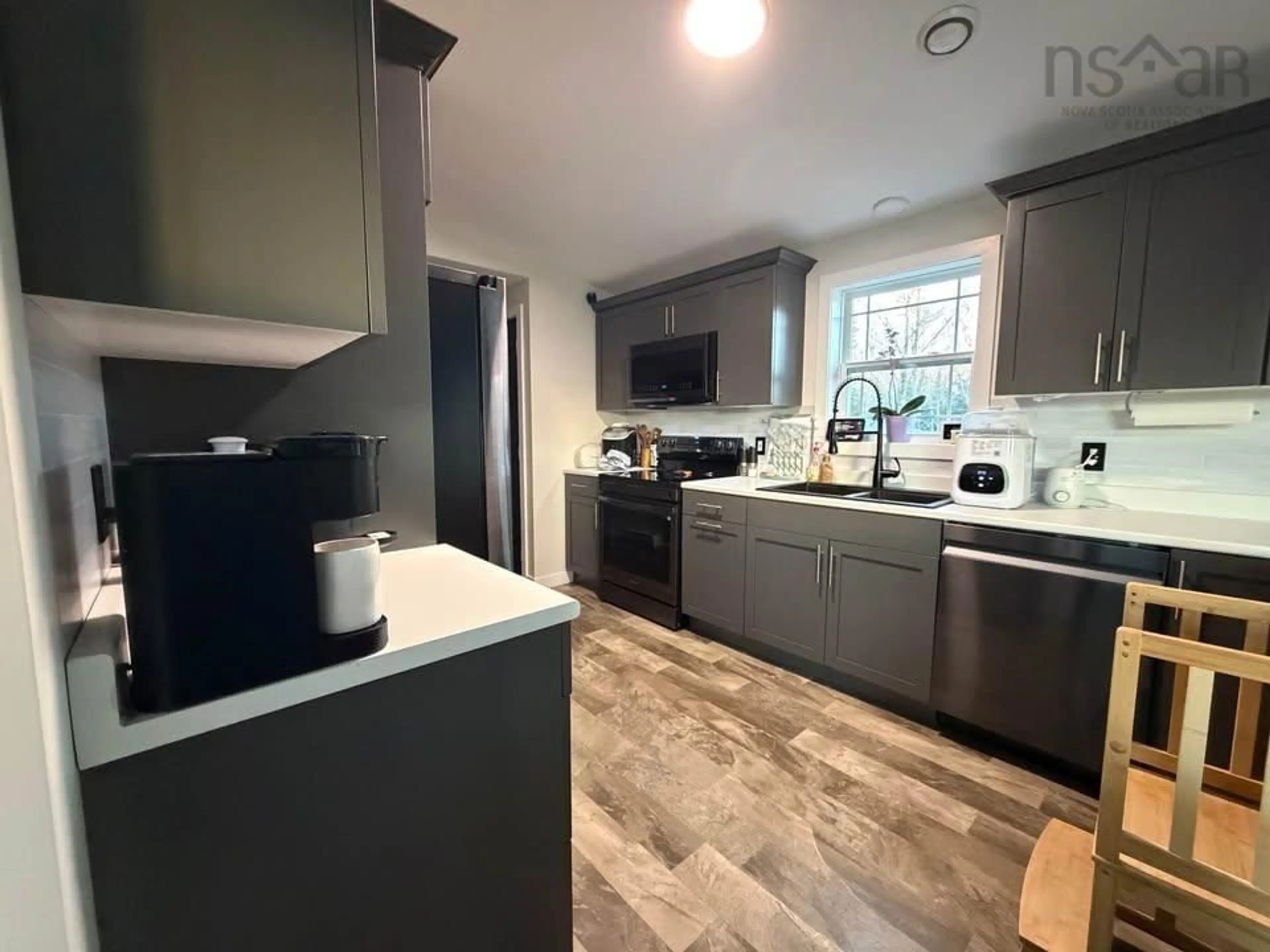 Open concept kitchen, unknown for 35 Johns Pass, Lower South River Nova Scotia B2G 0E7
