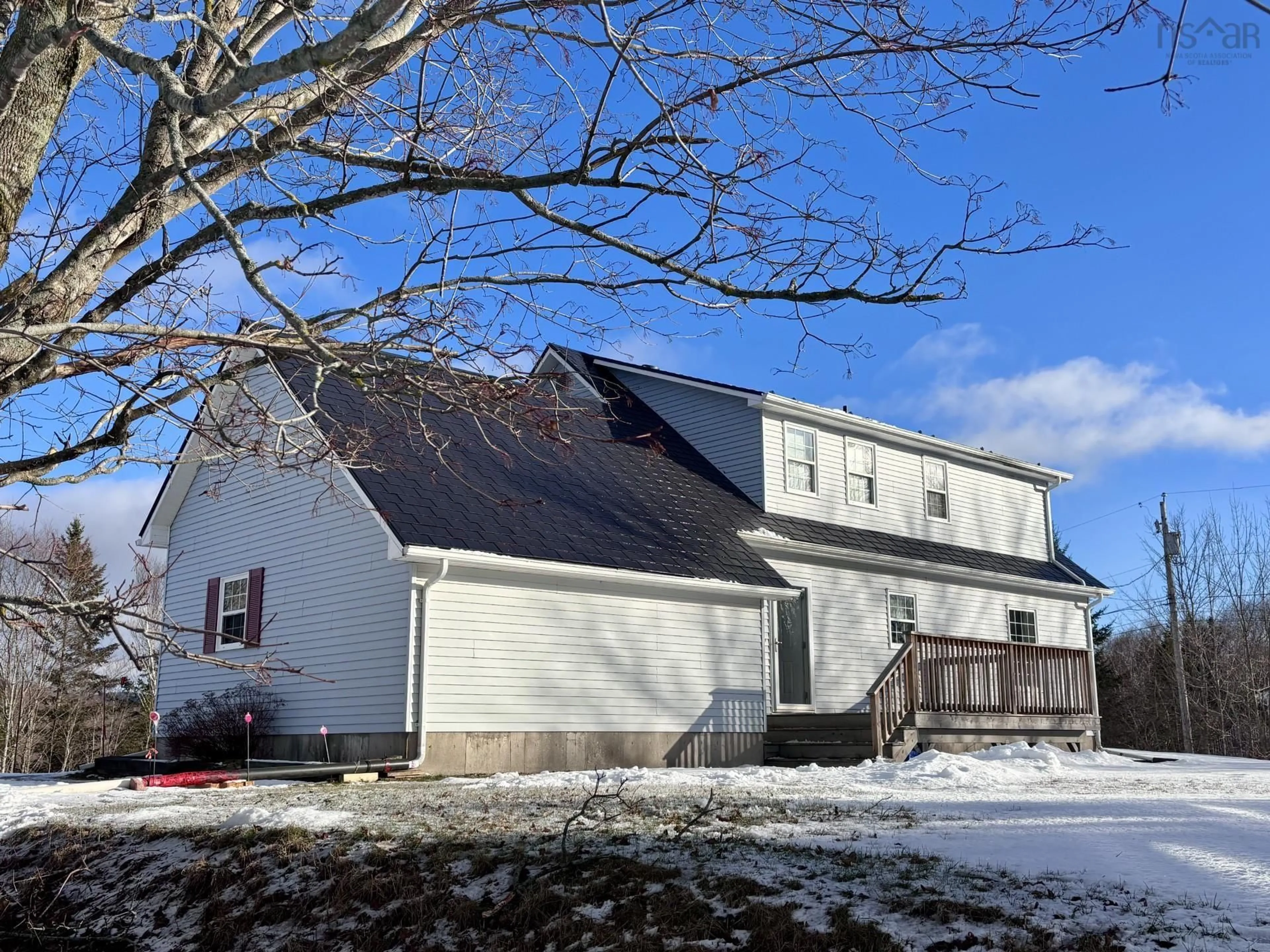 Home with vinyl exterior material, street for 1402 Brierly Brook Road, Antigonish, Nova Sco, Brierly Brook Nova Scotia B2G 2K9