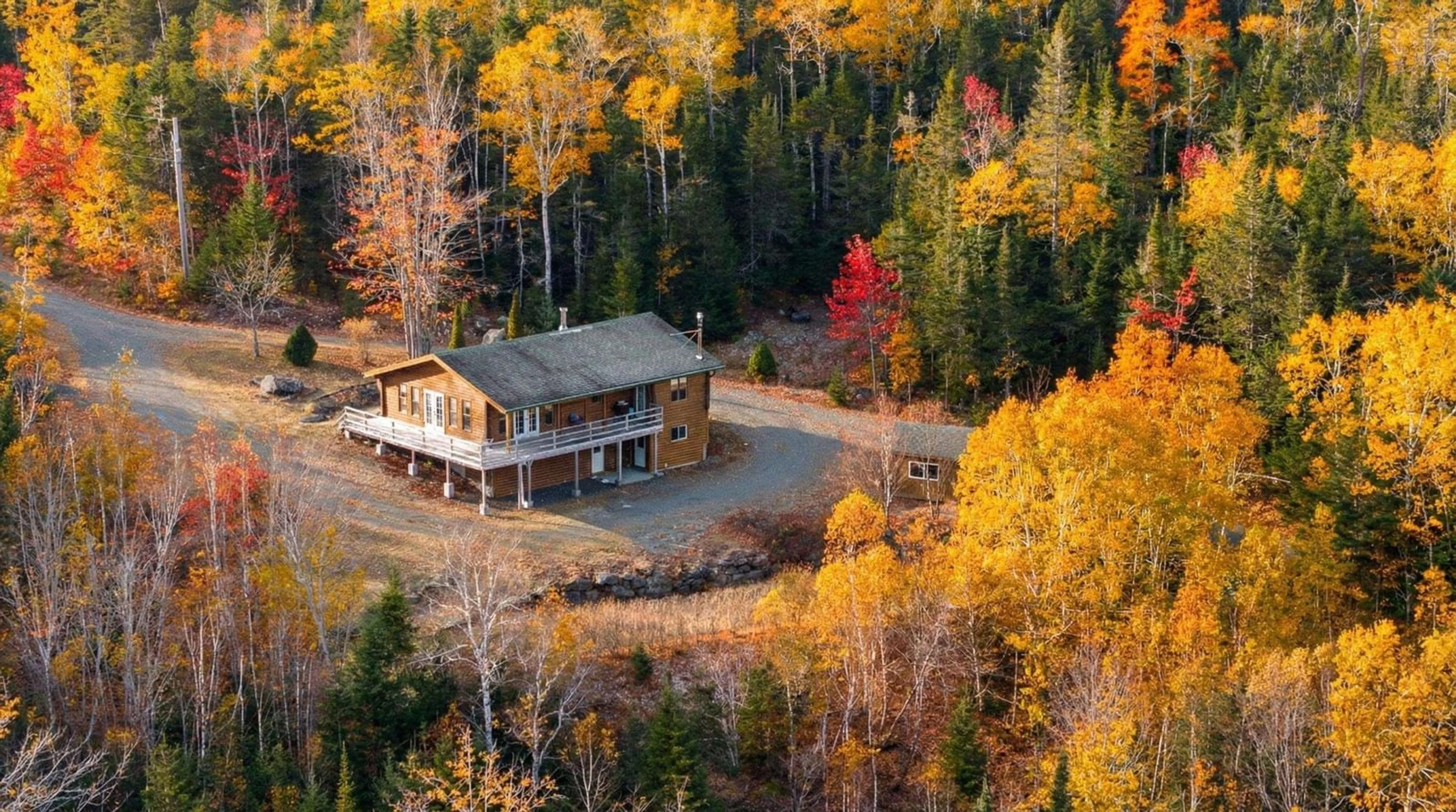 A pic from outside/outdoor area/front of a property/back of a property/a pic from drone, mountain view for 7600 Highway 7 Hwy, Goldenville Nova Scotia B0J 3C0