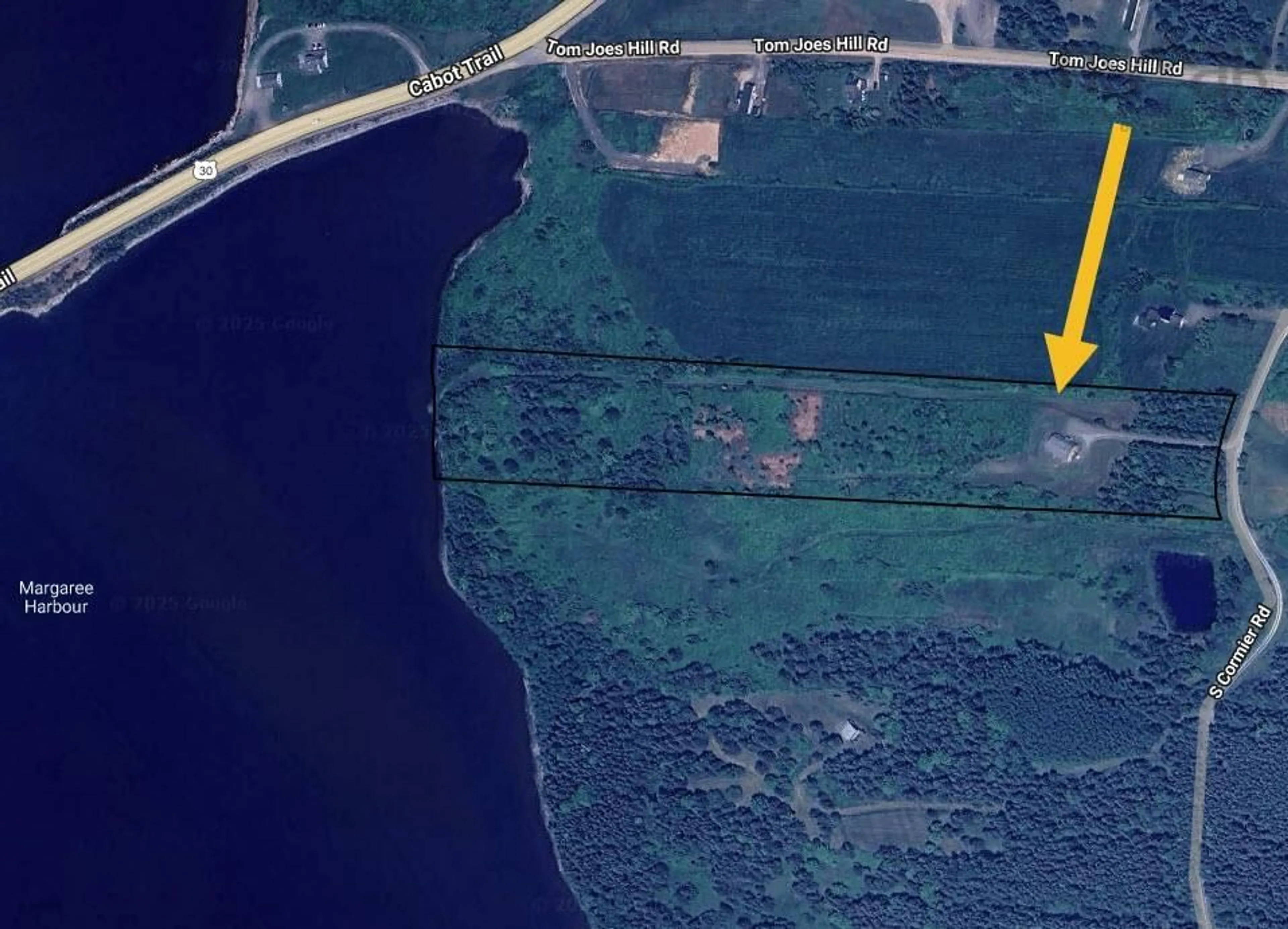 Picture of a map for 70 South Cormier Rd, Belle Côte Nova Scotia B0E 1C0