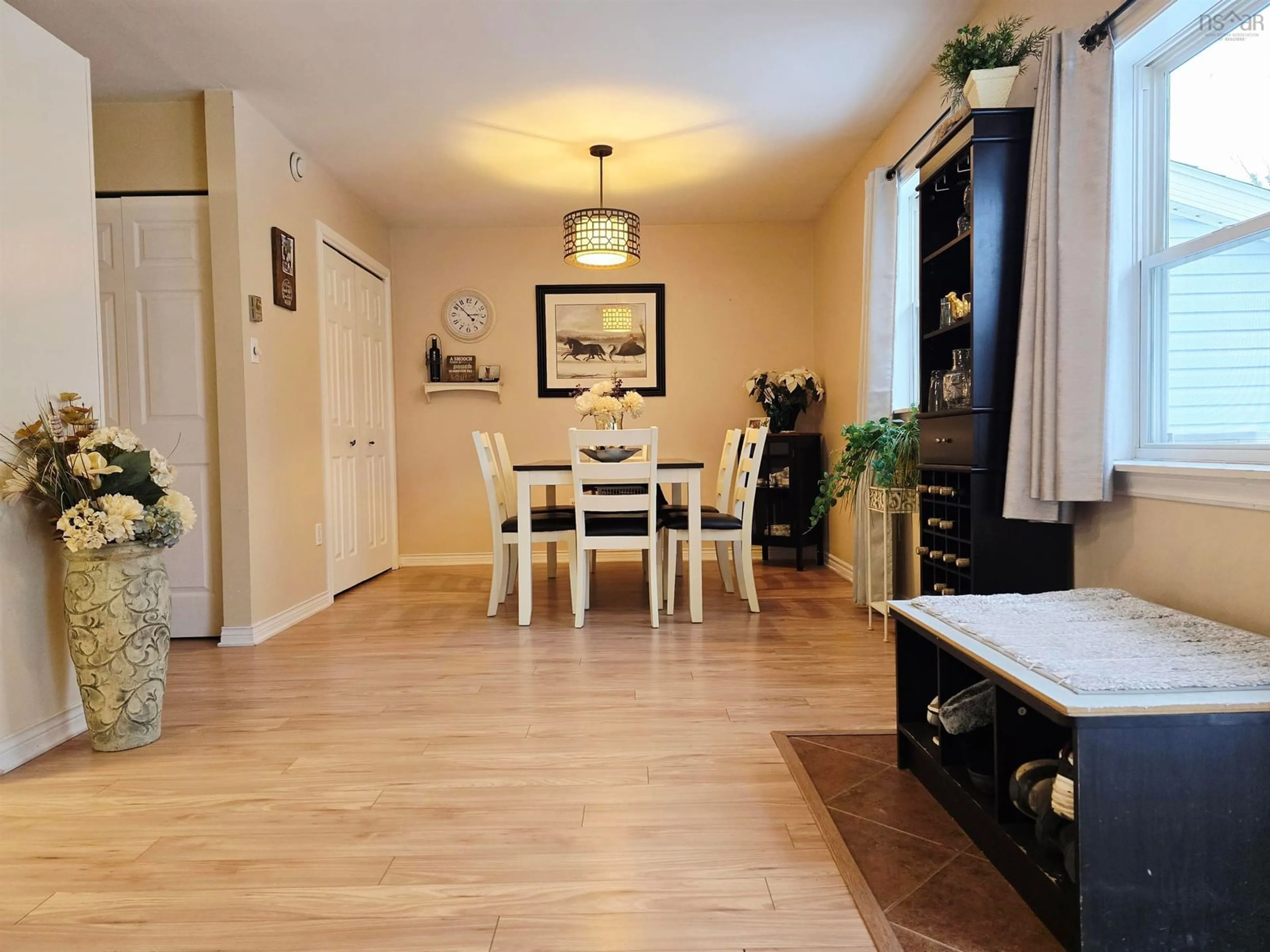 Dining room, wood/laminate floor for 44 Green St, New Glasgow Nova Scotia B2H 4A1