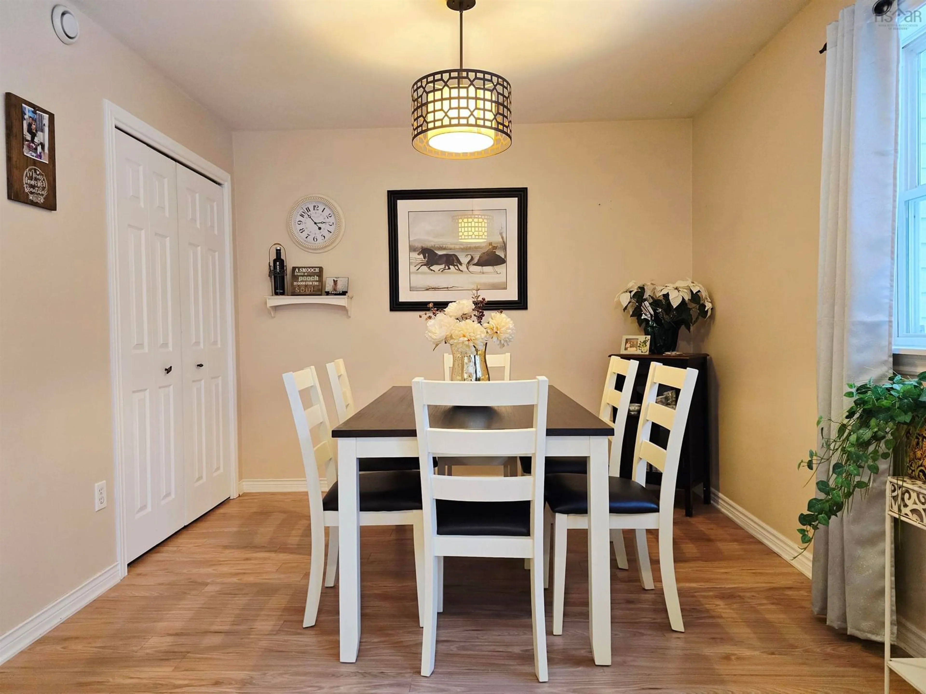 Dining room, wood/laminate floor for 44 Green St, New Glasgow Nova Scotia B2H 4A1