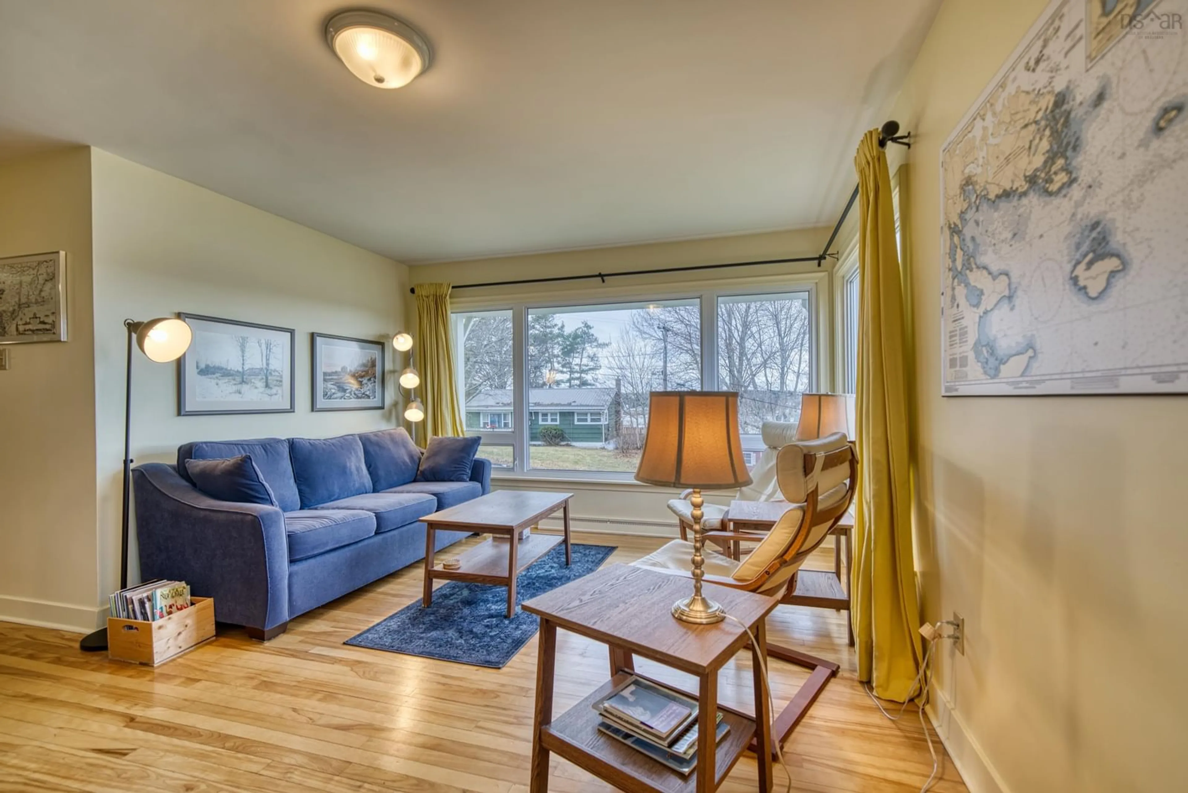 Living room with furniture, unknown for 112 Hopson St, Lunenburg Nova Scotia B0J 2C0