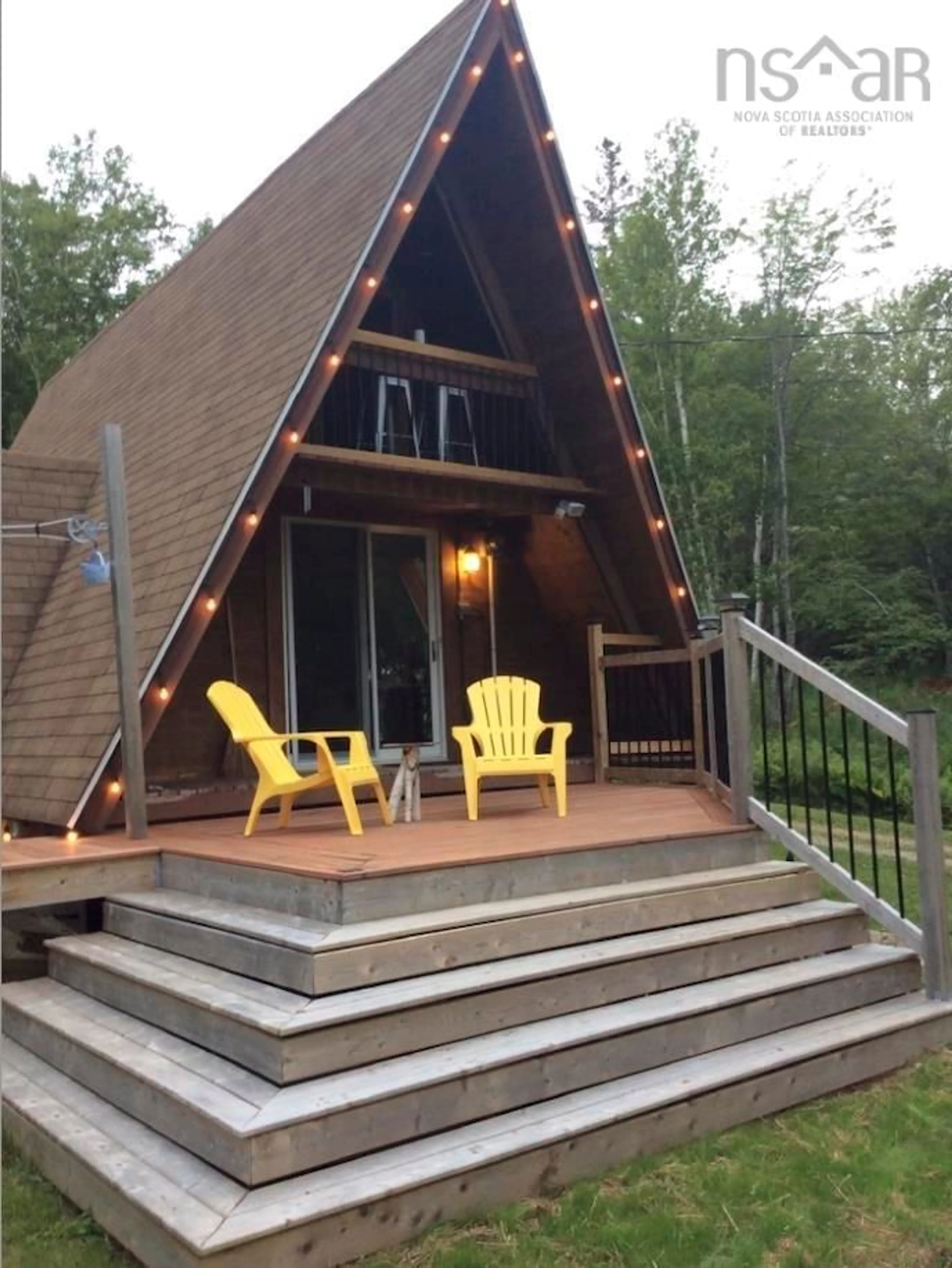 Patio, mountain view for 3598 West Lake Ainslie Rd, West Lake Ainslie Nova Scotia B0E 1N0