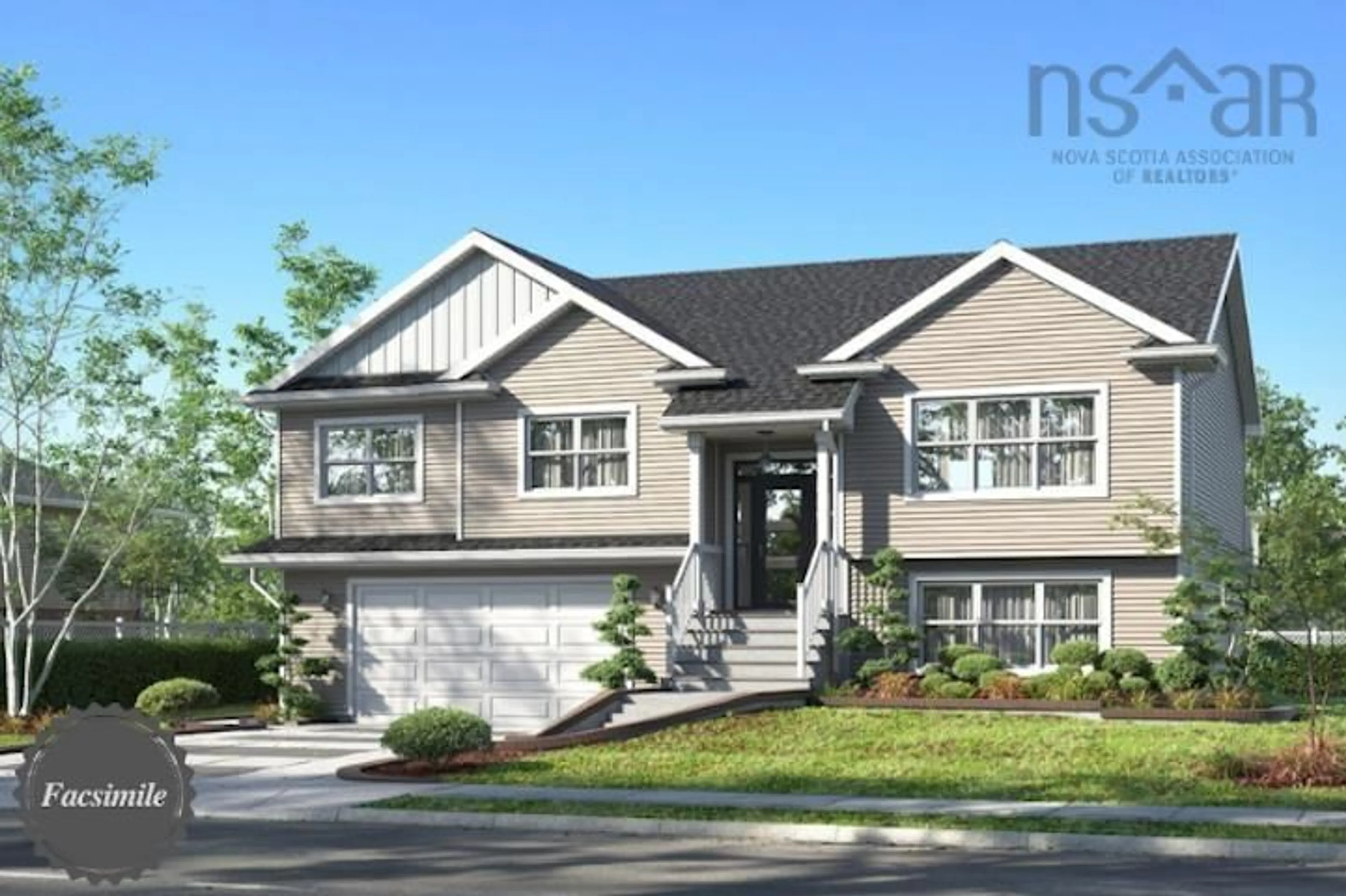 Home with vinyl exterior material, street for 329 Bondi Dr #5047, Middle Sackville Nova Scotia B4E 0W3