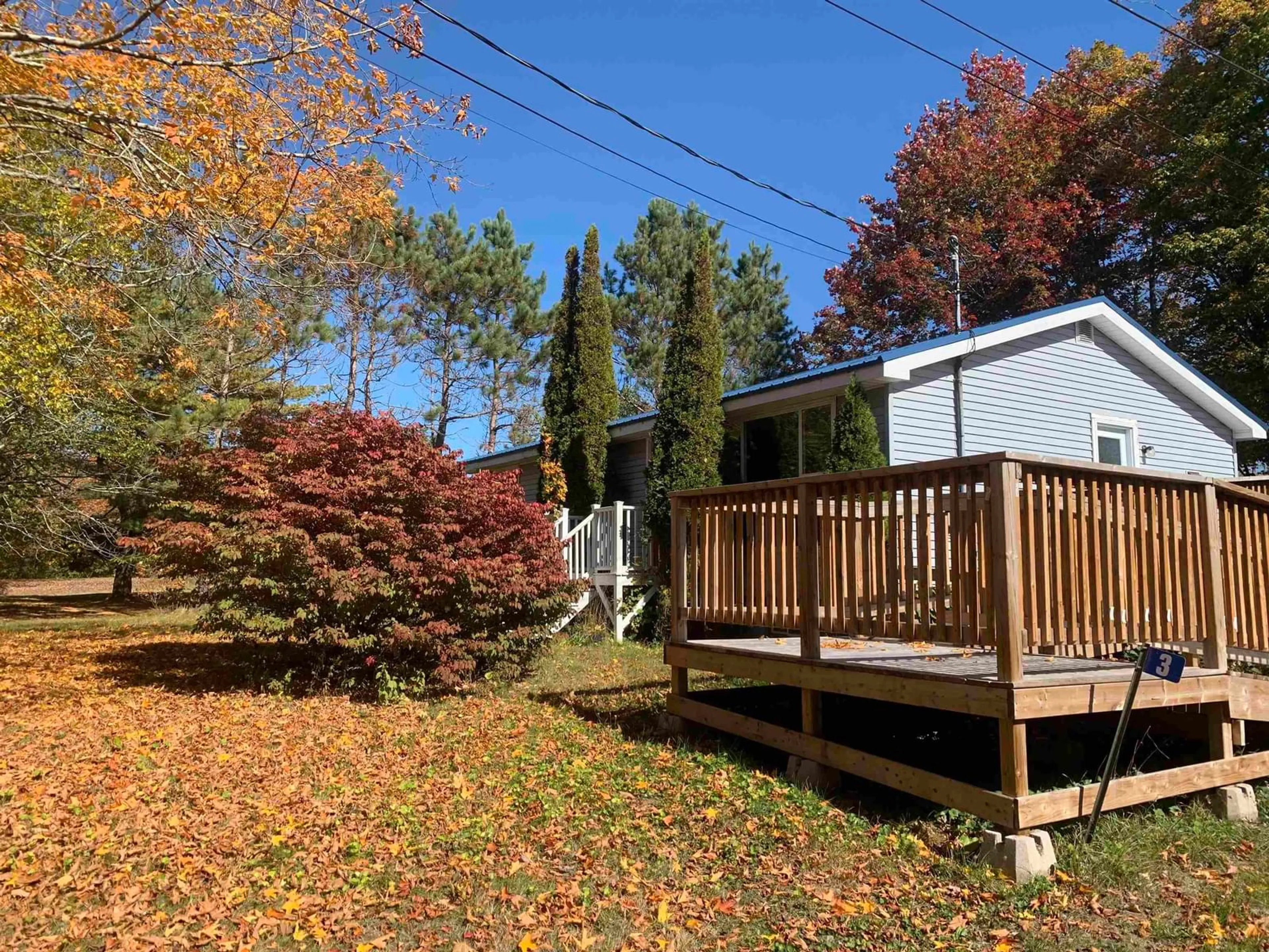 A pic from outside/outdoor area/front of a property/back of a property/a pic from drone, forest/trees view for 3 Alexander Cres, Debert Nova Scotia B0M 1G0