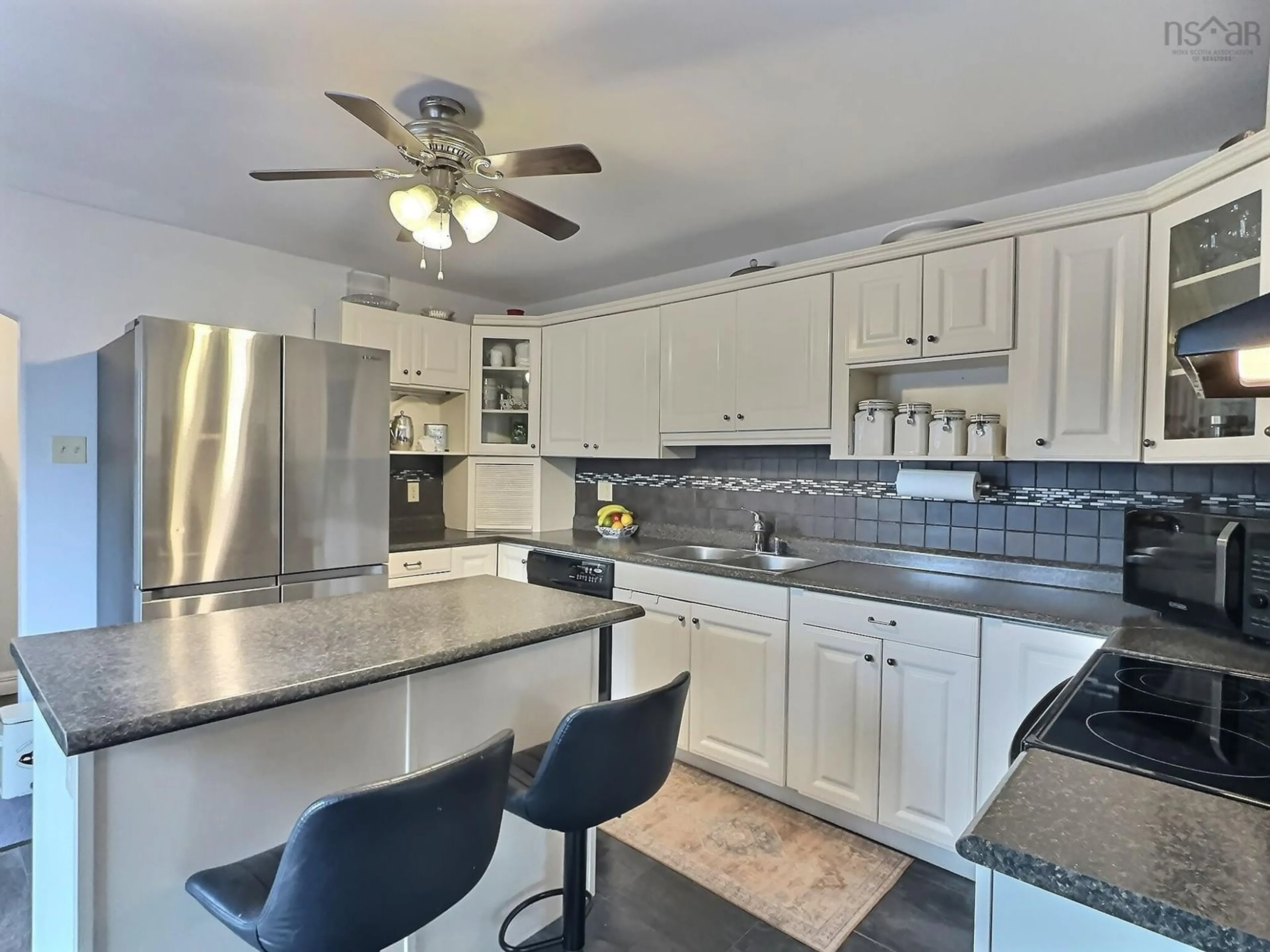 Open concept kitchen, ceramic/tile floor for 355 Queen St, Truro Nova Scotia B2N 2C4