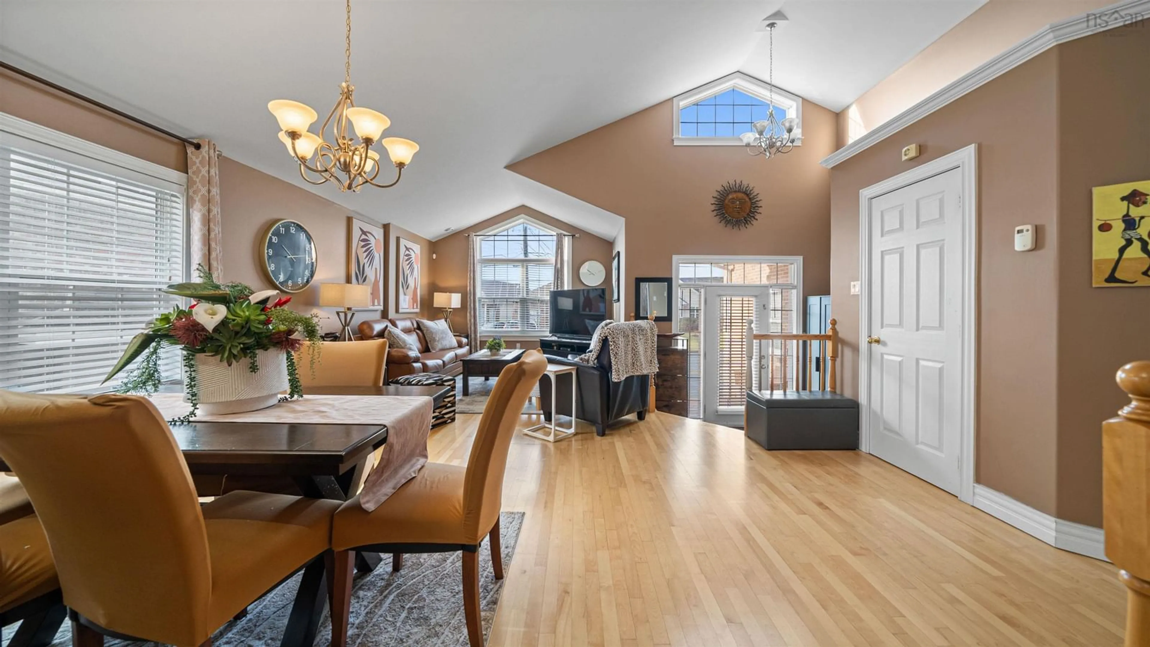 Dining room, wood/laminate floor for 236 Summer Field Way, Portland Hills Nova Scotia B3W 6M7