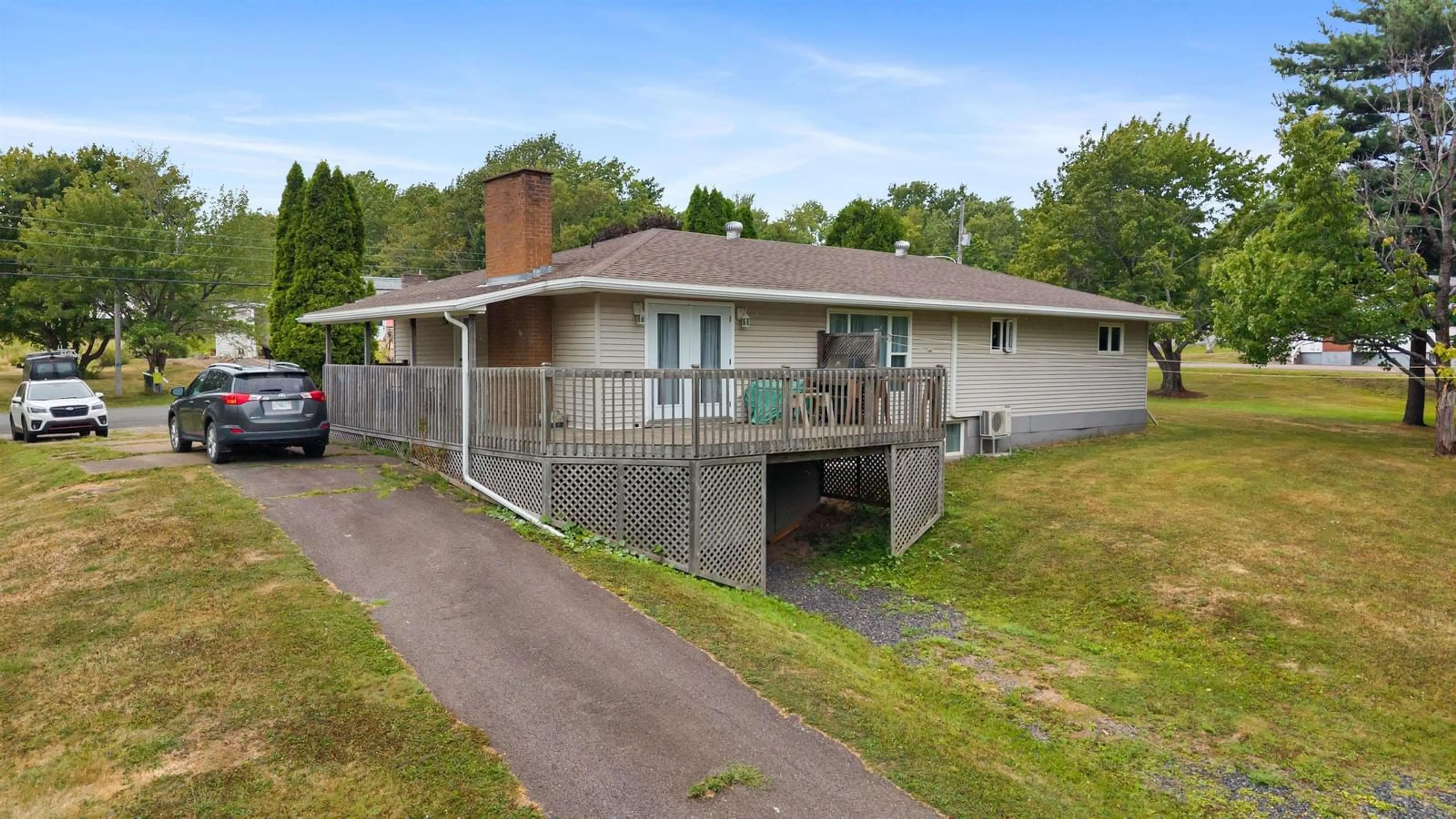 A pic from outside/outdoor area/front of a property/back of a property/a pic from drone, building for 12 Munroe Avenue Exten, Westville Road Nova Scotia B2H 5C6