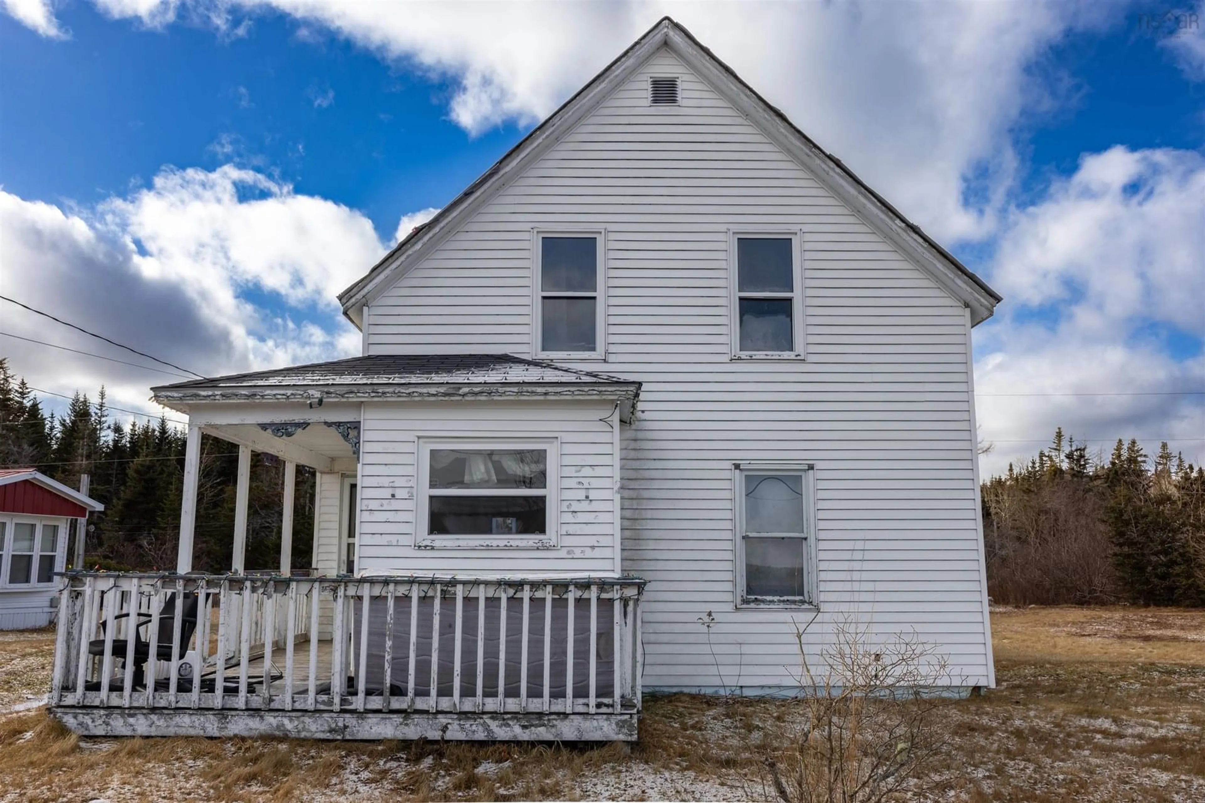Home with vinyl exterior material, street for 56 Isaacs Harbour Rd, Isaacs Harbour Nova Scotia B0H 1S0
