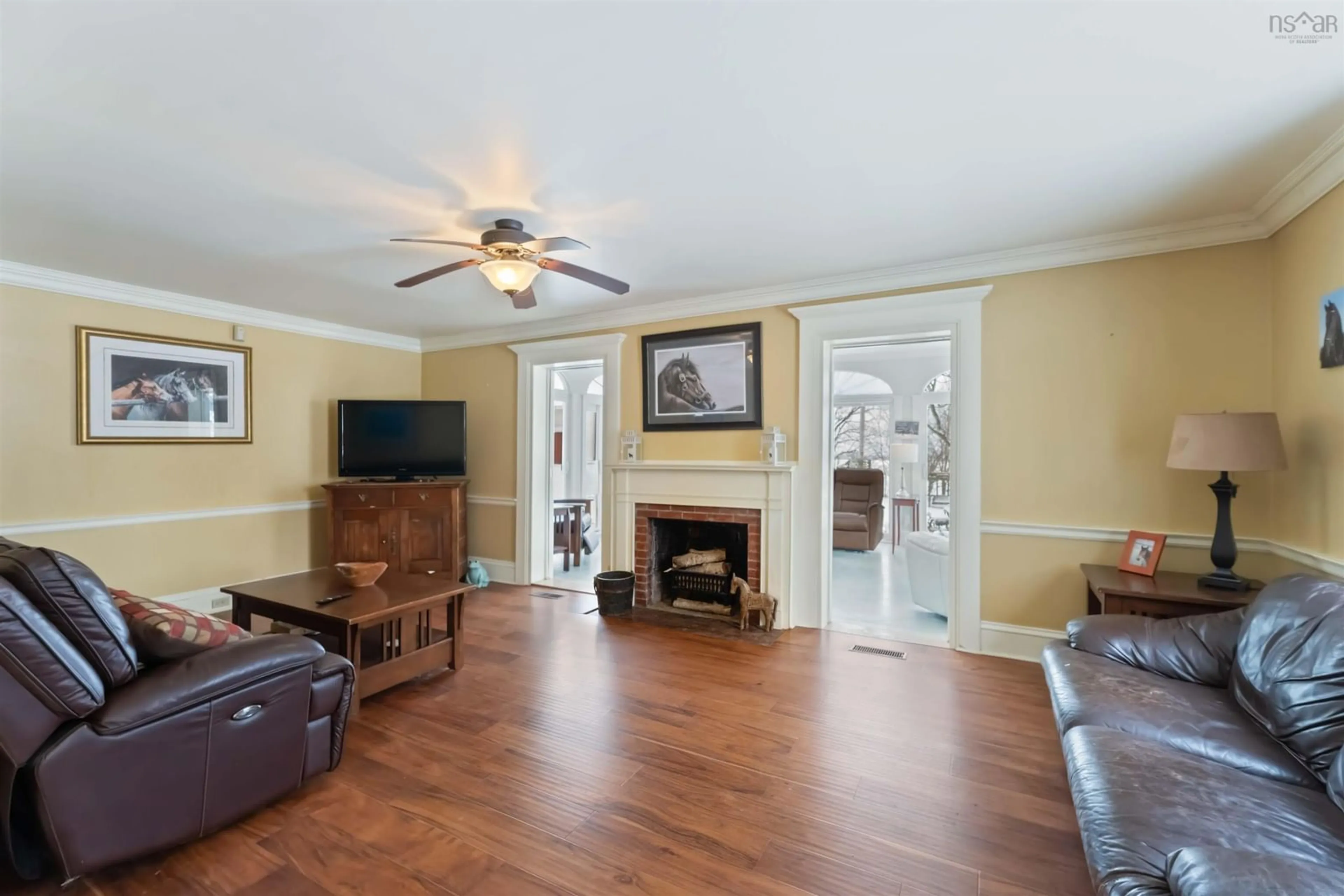 Living room with furniture, unknown for 792 Bligh Rd, Woodville Nova Scotia B0P 1G0