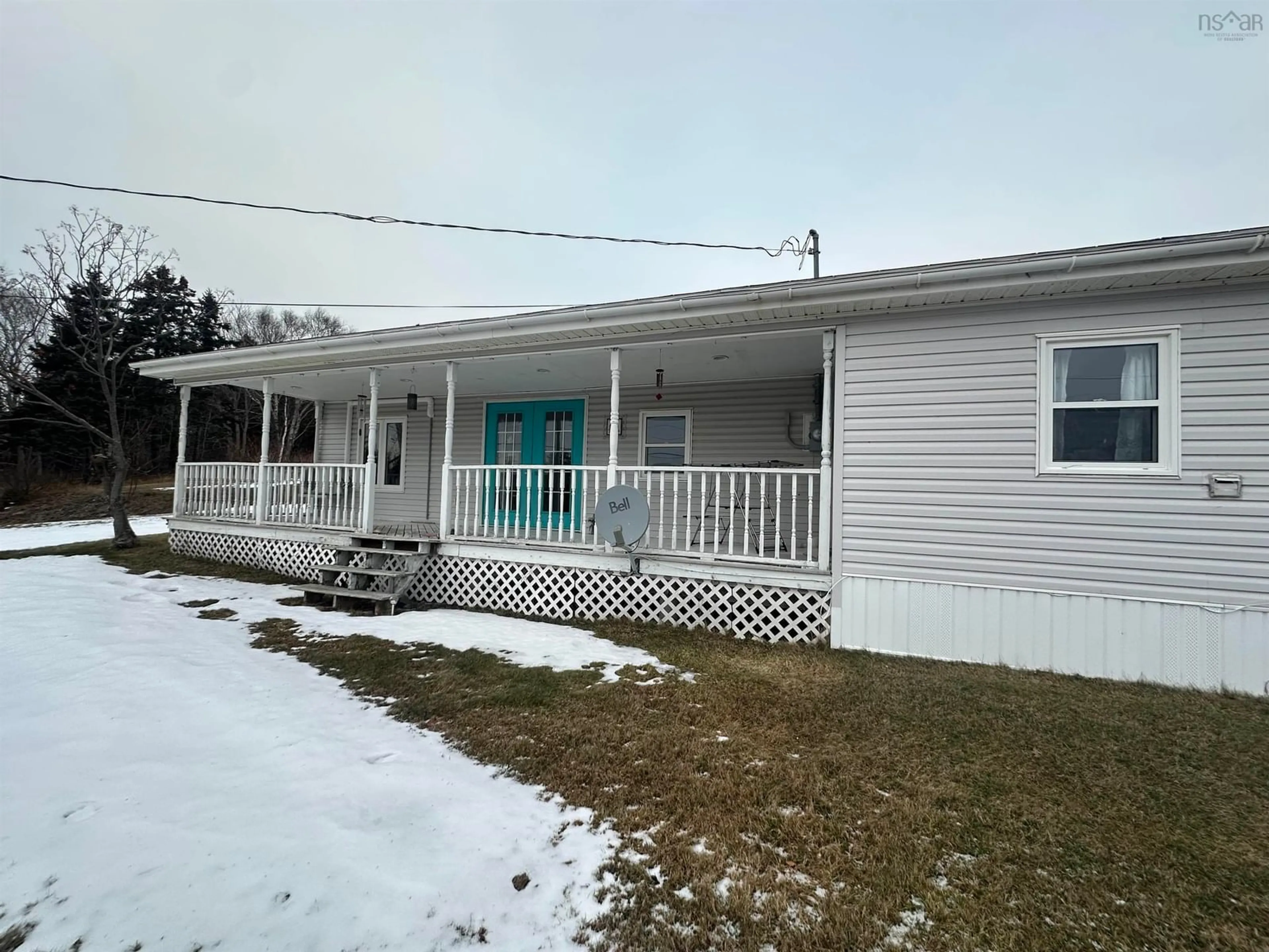 Home with vinyl exterior material, building for 22 Highview St, Port Hastings Nova Scotia B9A 1K8