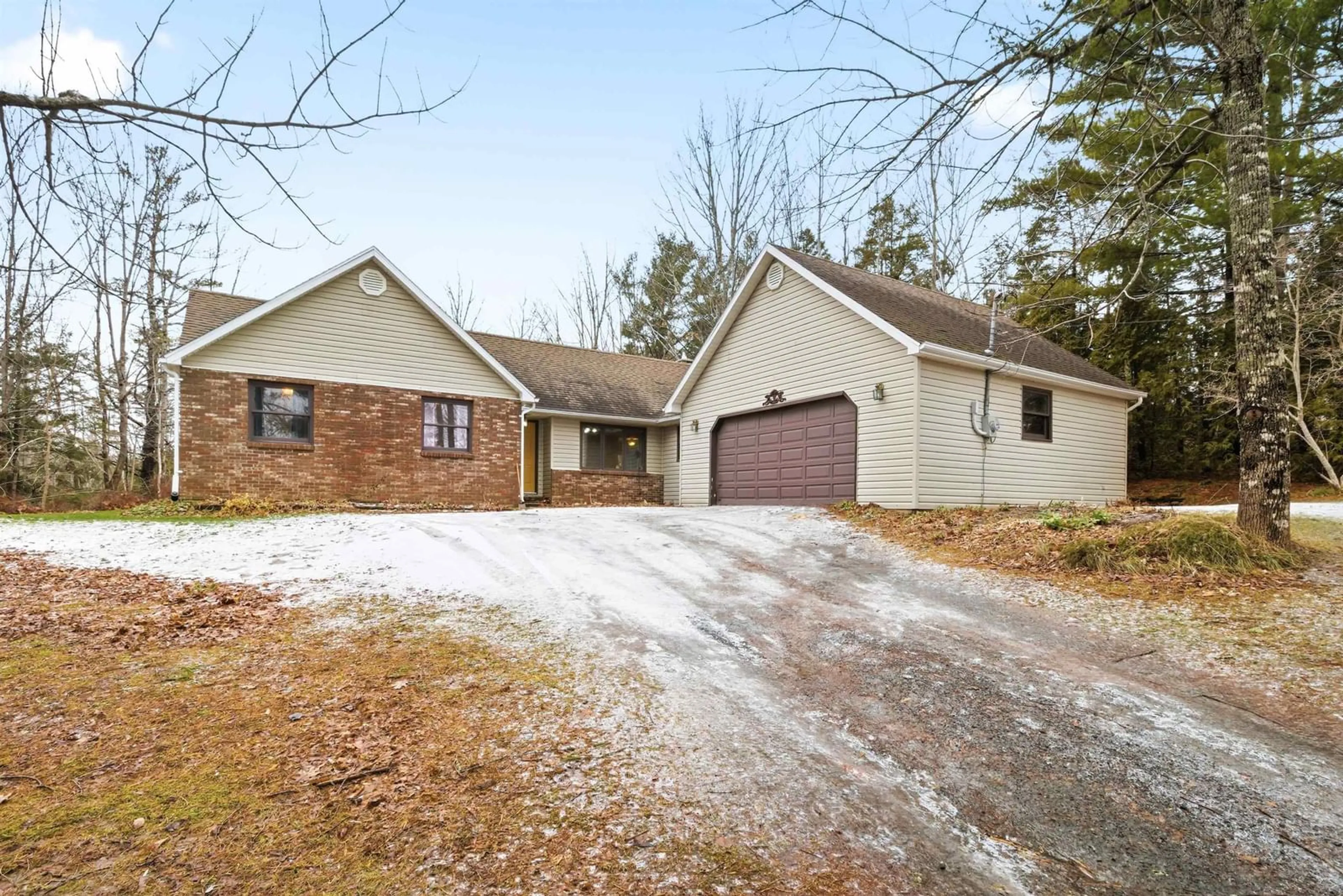 Home with brick exterior material, street for 44 Lakewood Drive Extension, Brooklyn Nova Scotia B0N 2A0