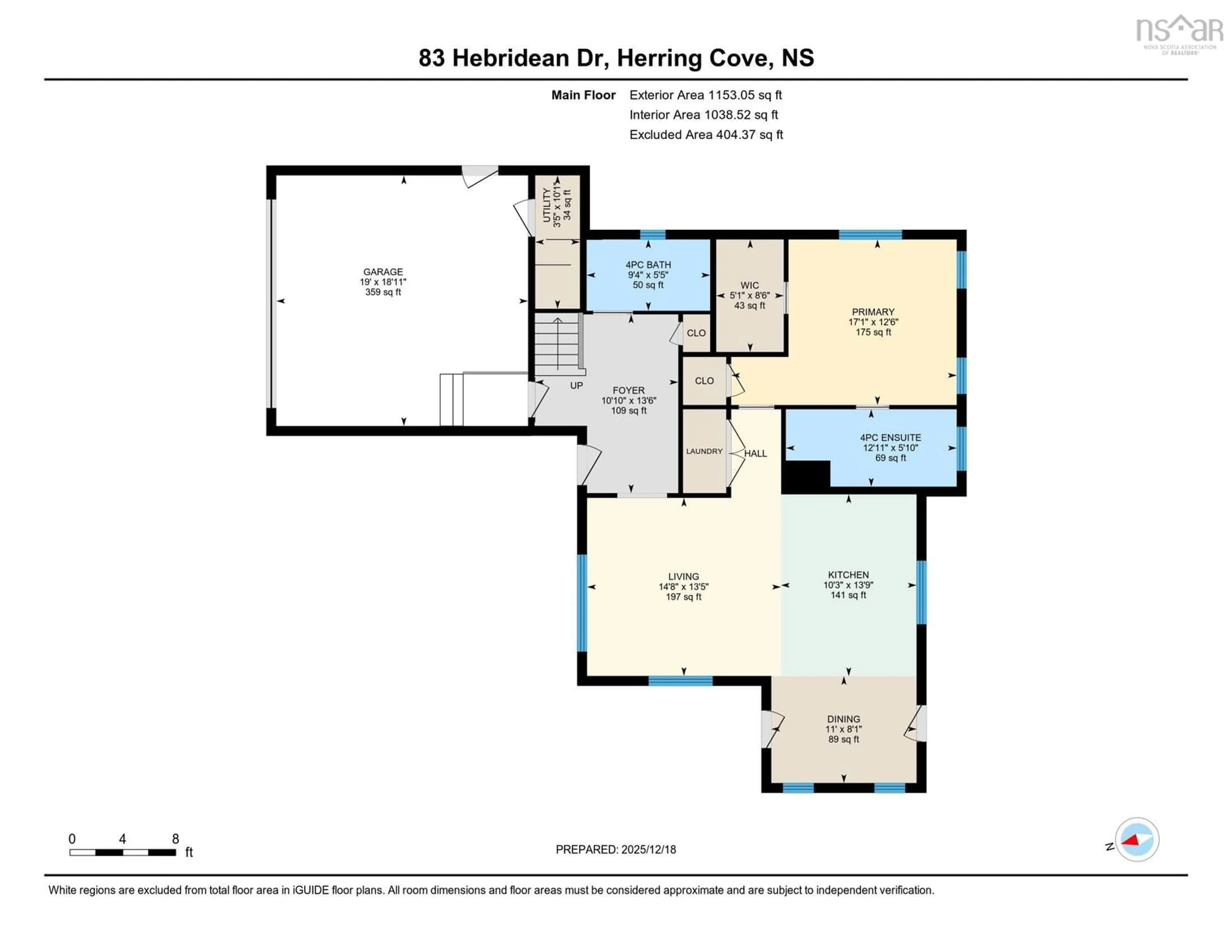 Floor plan for 83 Hebridean Dr, Herring Cove Nova Scotia B3V 1H3