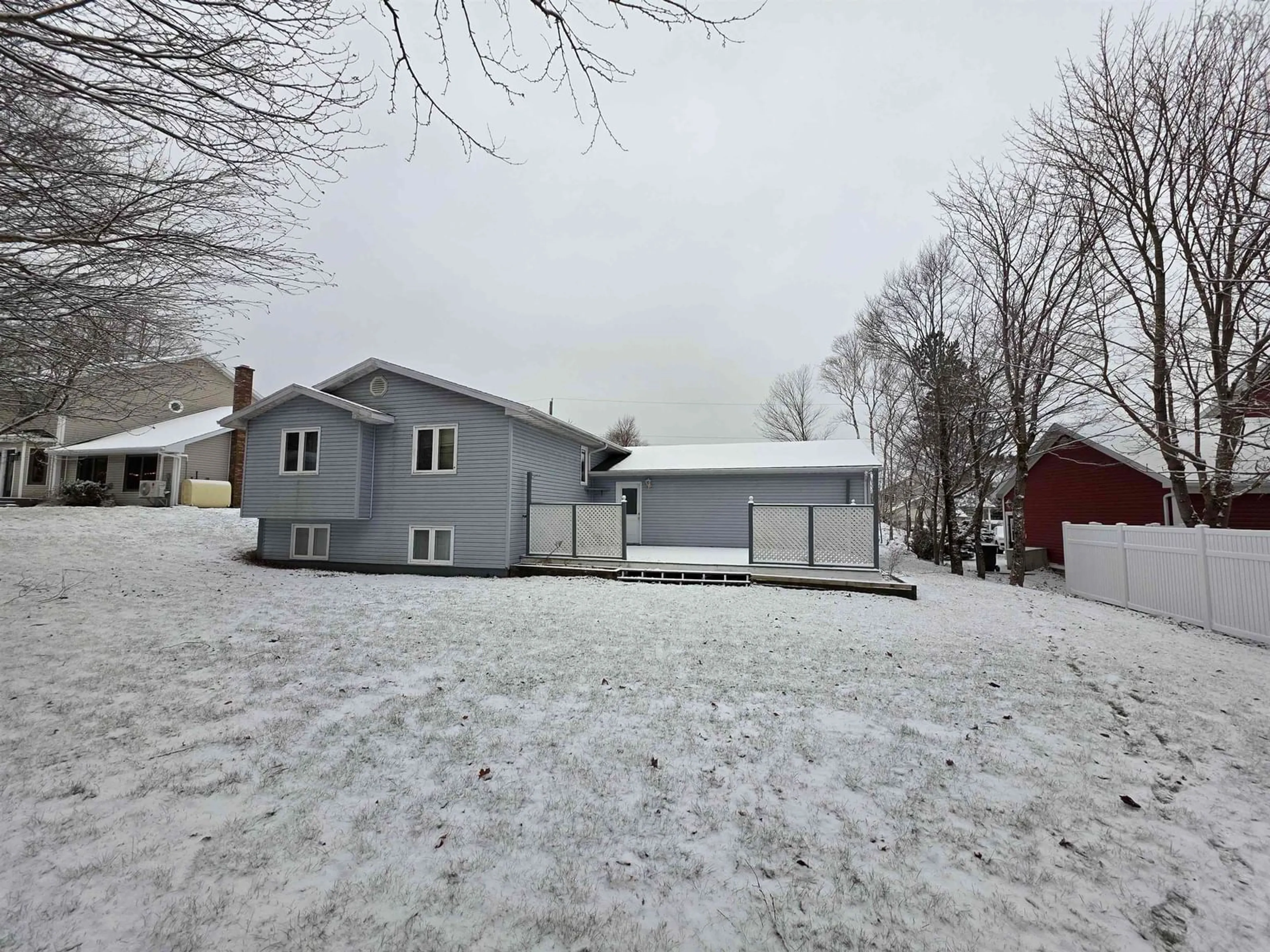 A pic from outside/outdoor area/front of a property/back of a property/a pic from drone, street for 39 Englewood Cres, Sydney River Nova Scotia B1S 3L8