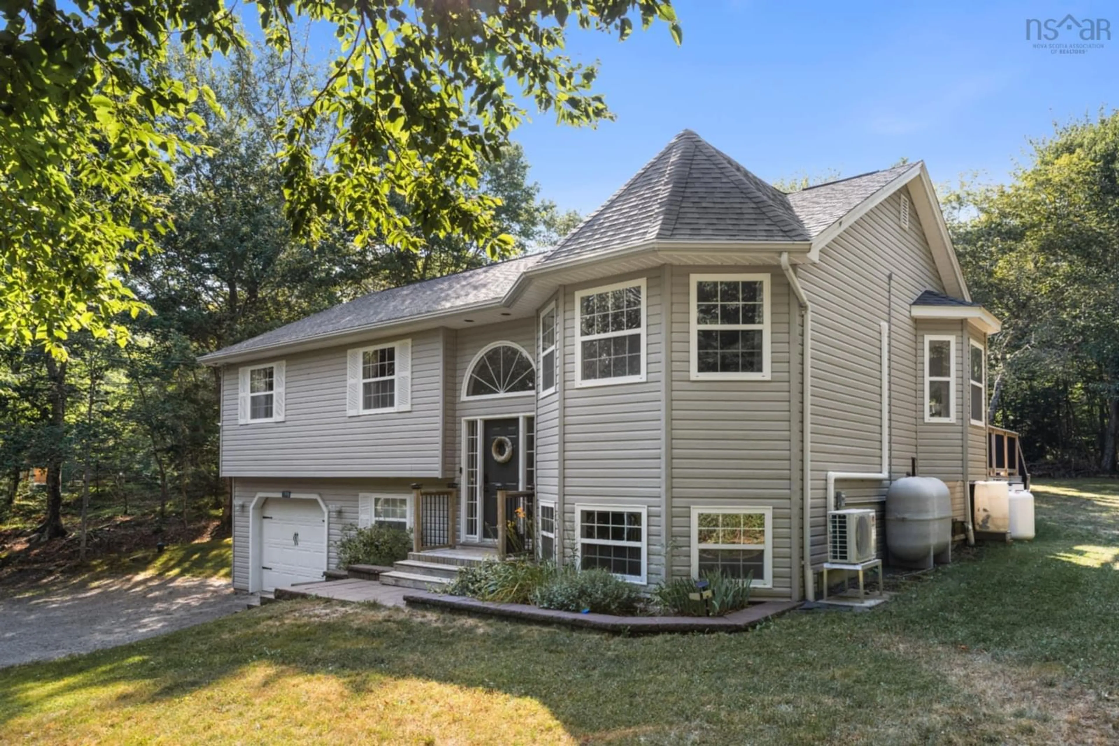 Home with vinyl exterior material, street for 198 Tattenham Cres, Hammonds Plains Nova Scotia B4B 1V2