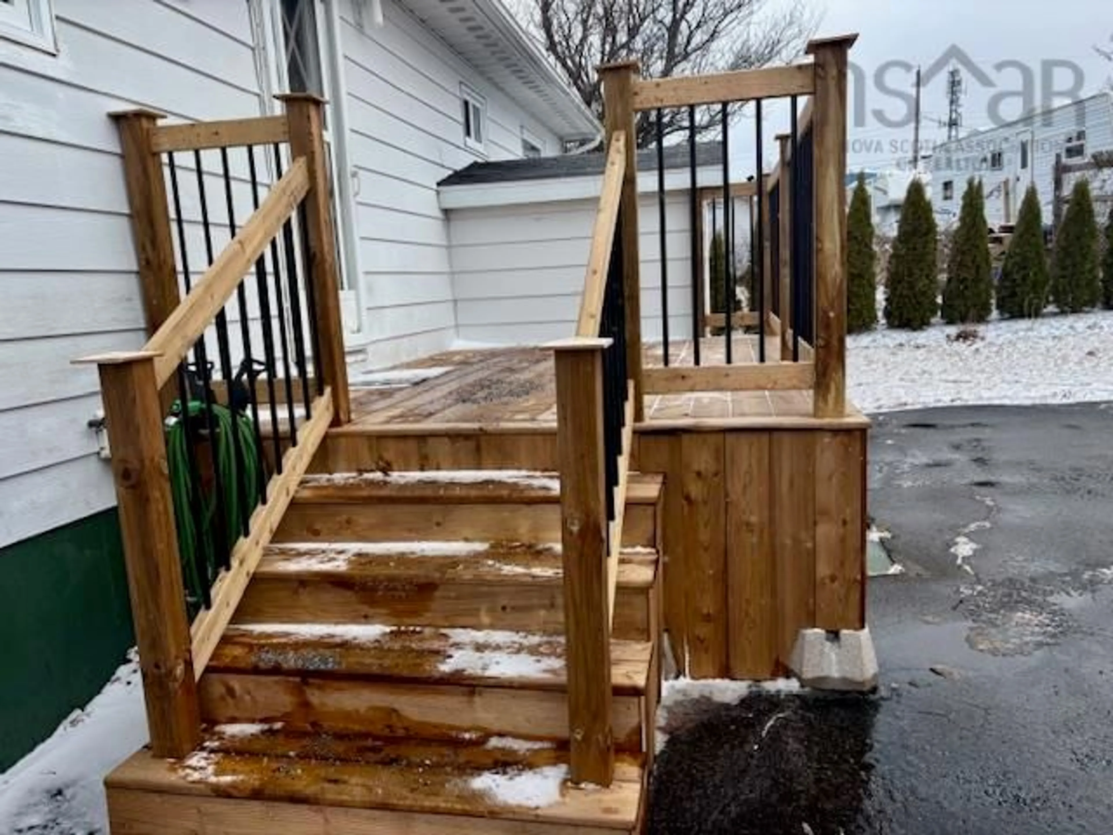 Stairs for 9 King St, Scotchtown Nova Scotia B1H 1C3