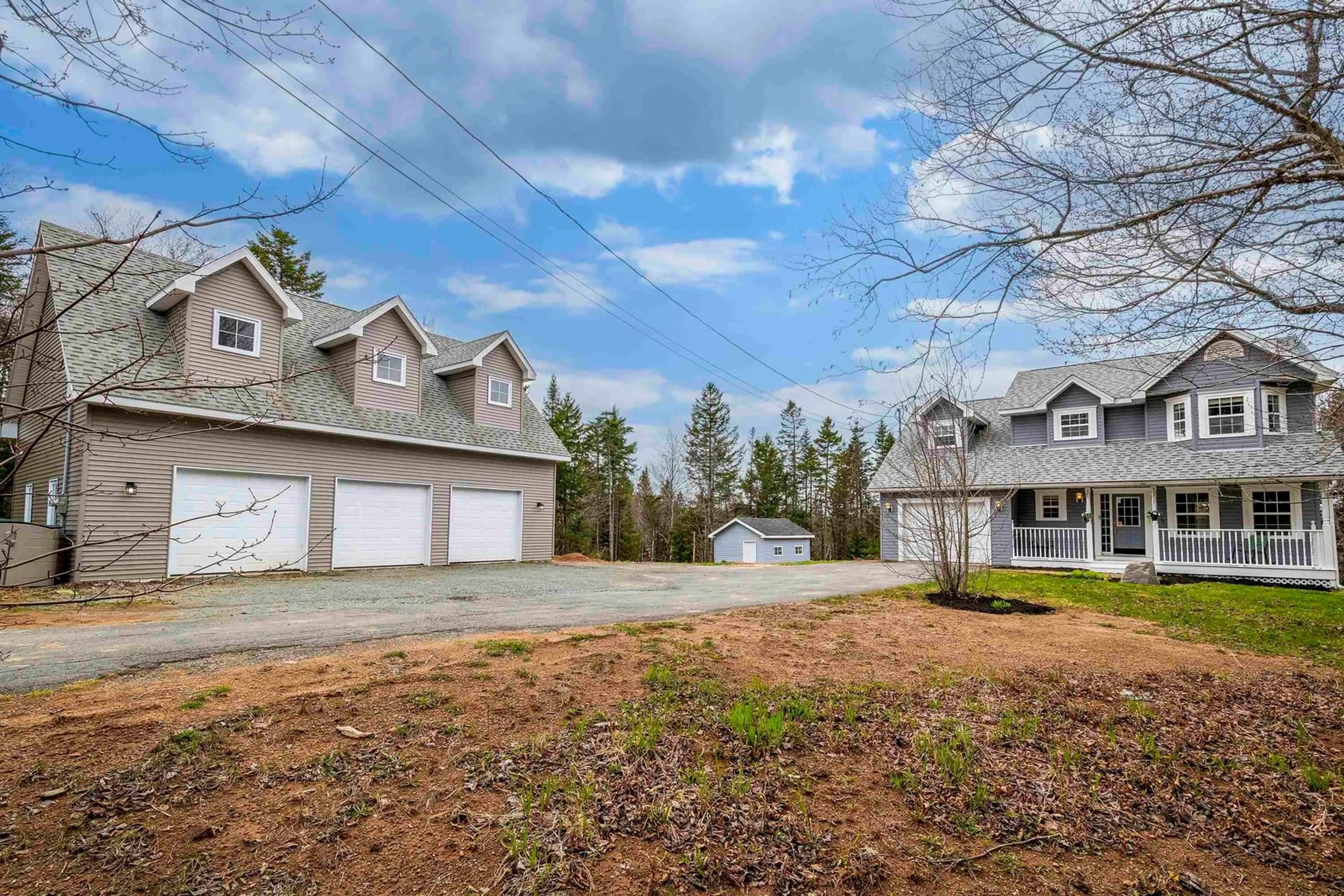 A pic from outside/outdoor area/front of a property/back of a property/a pic from drone, unknown for 192 Gleneagles Dr, Hammonds Plains Nova Scotia B4B 1V8