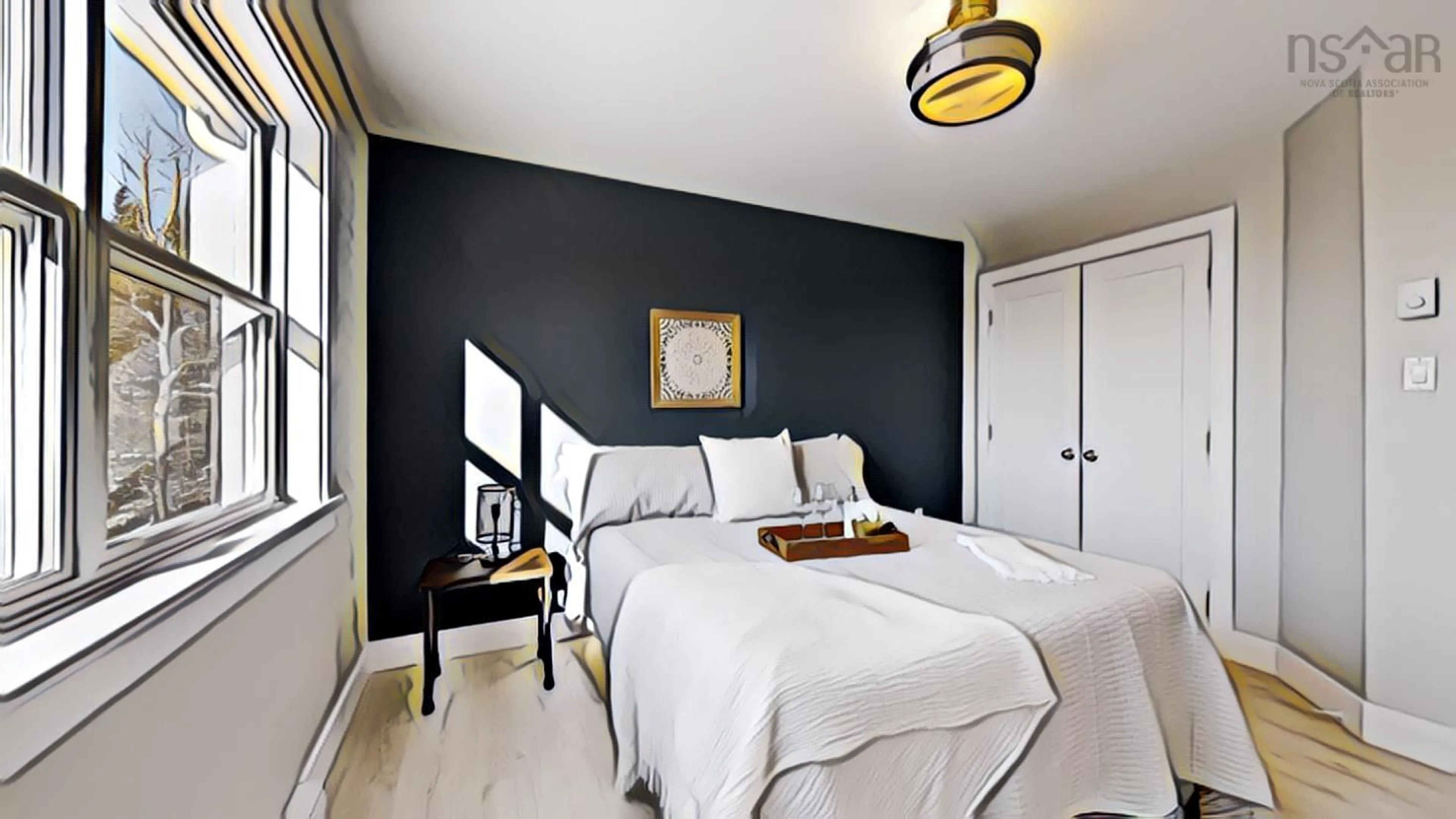 Bedroom with bed, unknown for Lot 222 Surf Dr, Whites Lake Nova Scotia B3T 1W4