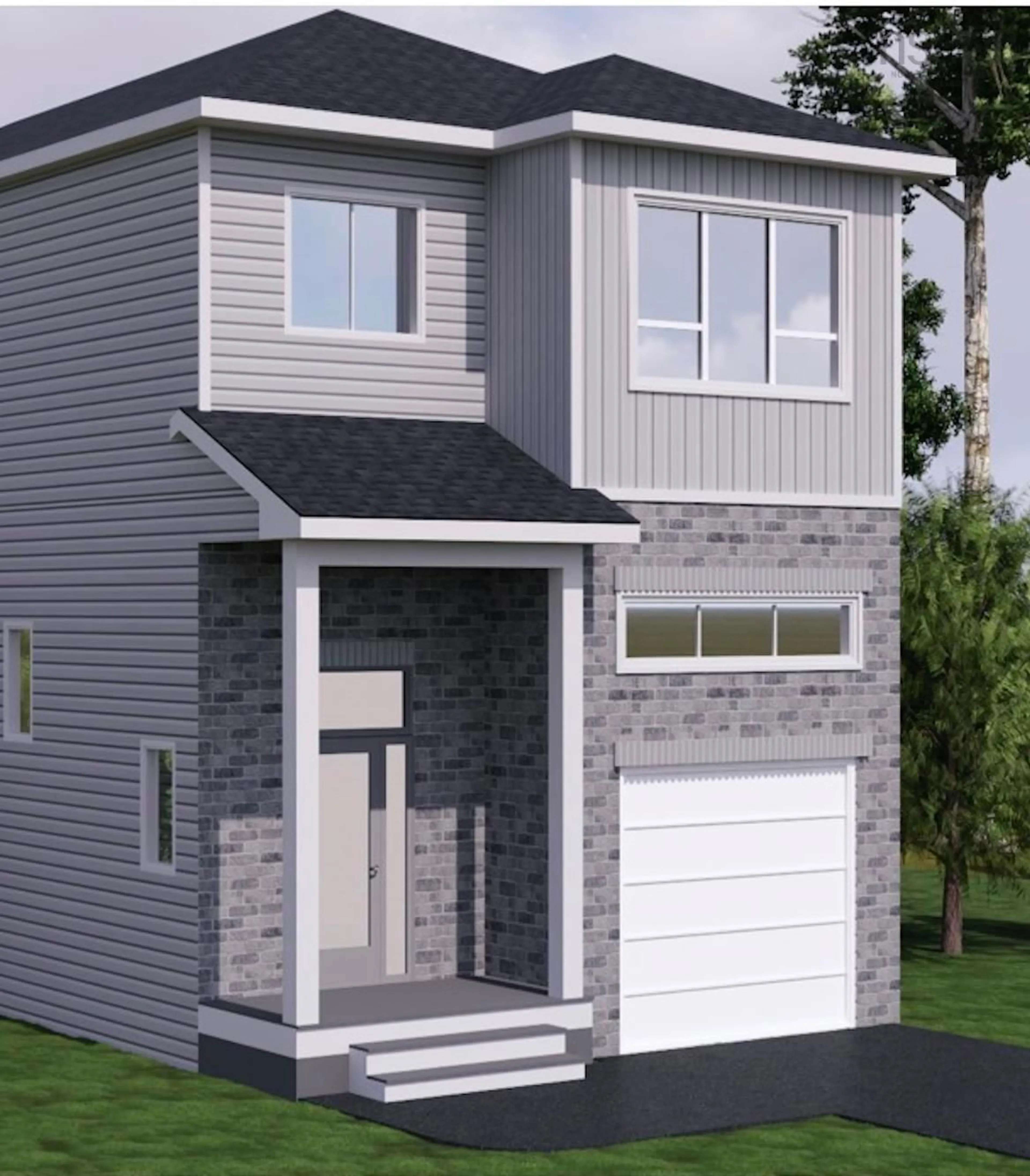 Home with vinyl exterior material, street for 108 Garvey Court #GAR22, Bedford West Nova Scotia B4B 1L1