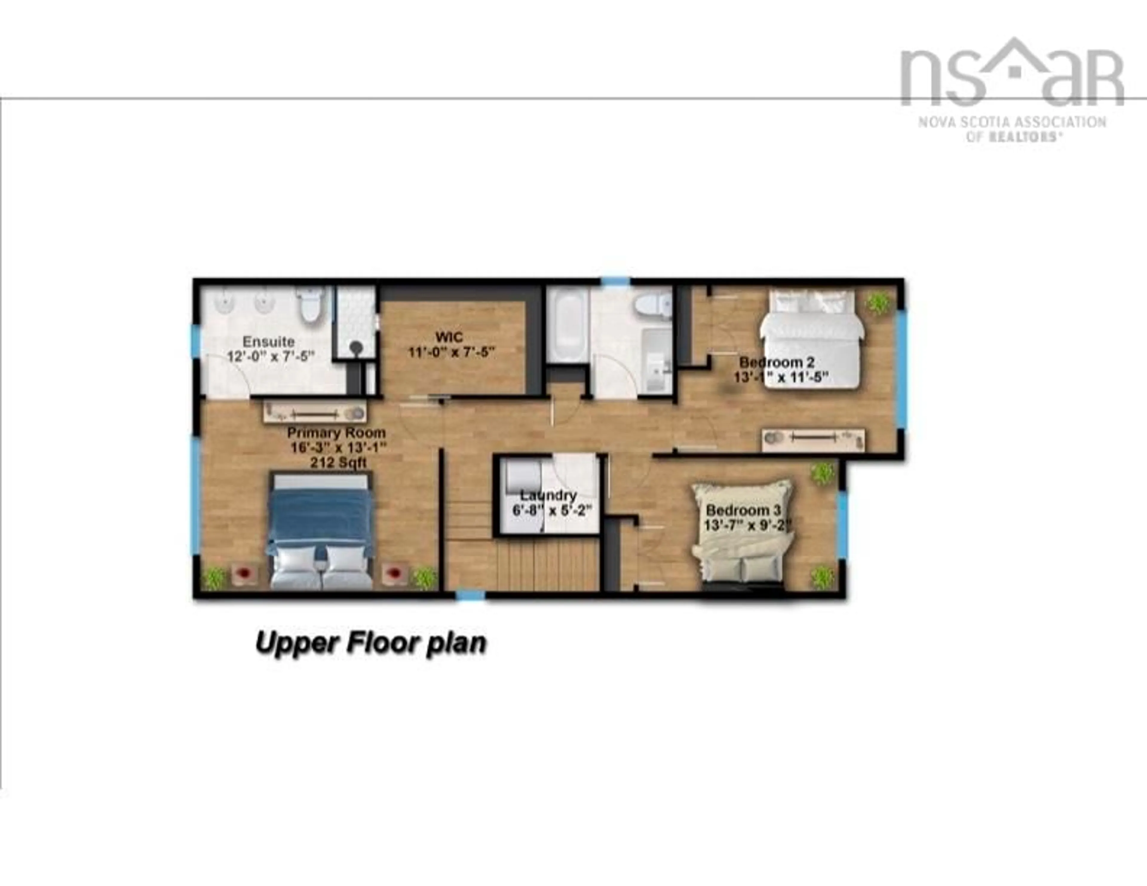 Floor plan for 108 Garvey Court #GAR22, Bedford West Nova Scotia B4B 1L1