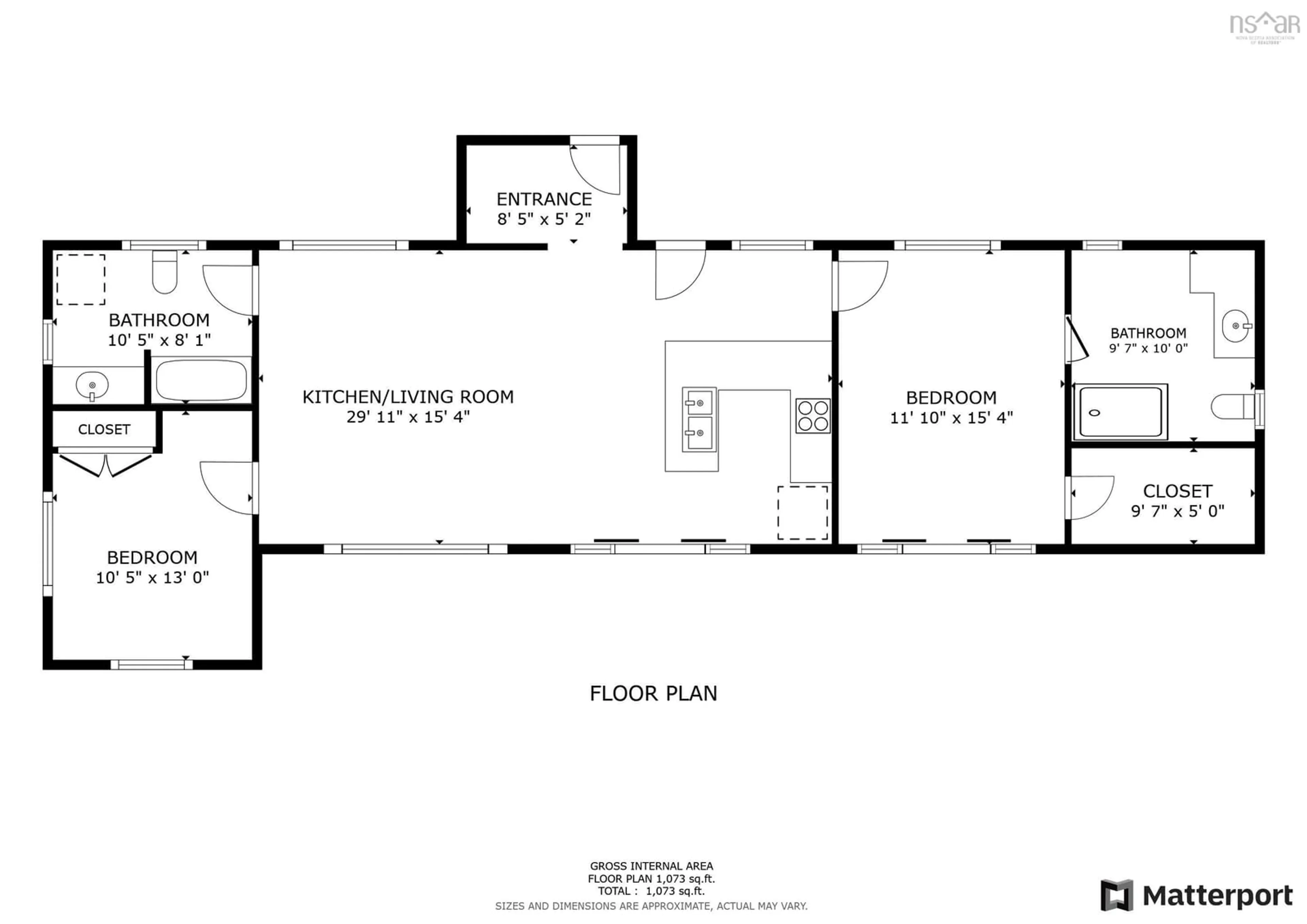 Floor plan for 99 Wilderness Dr, Portuguese Cove Nova Scotia B3V 1N5