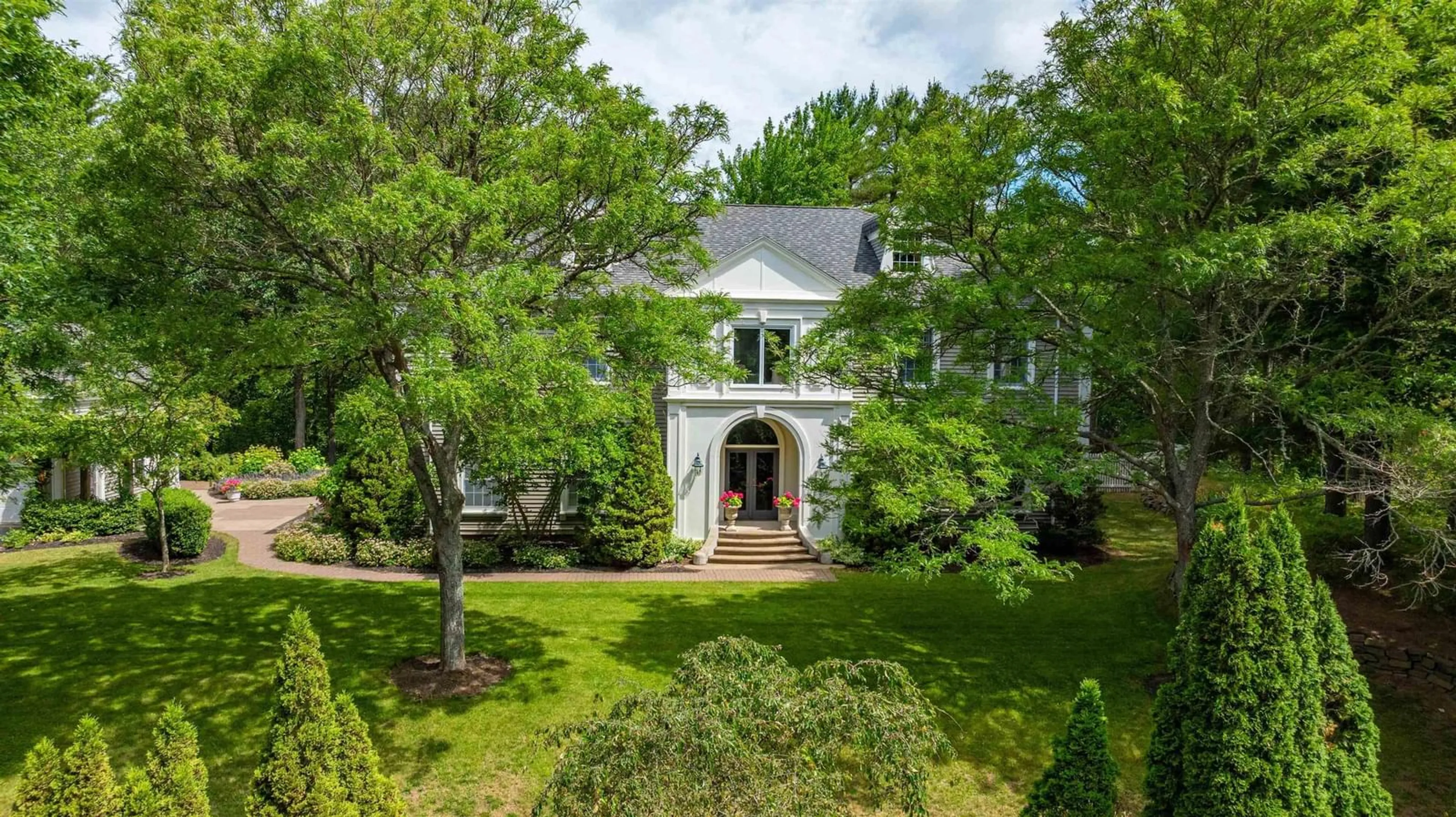 A pic from outside/outdoor area/front of a property/back of a property/a pic from drone, street for 36 Anderson Blvd, Kentville Nova Scotia B4N 5H2