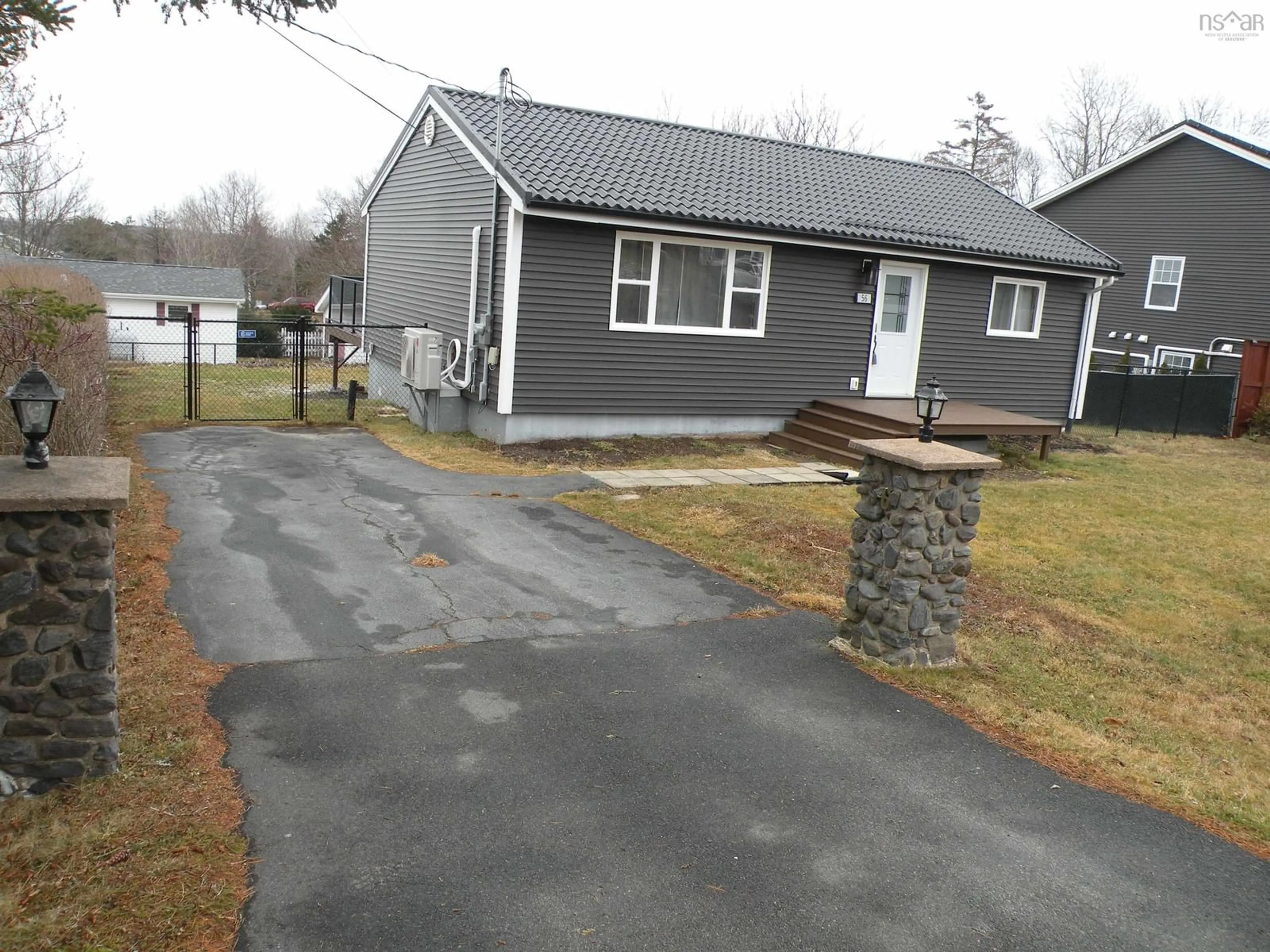 A pic from outside/outdoor area/front of a property/back of a property/a pic from drone, street for 56 Mansion Ave, Halifax Nova Scotia B3R 1E2