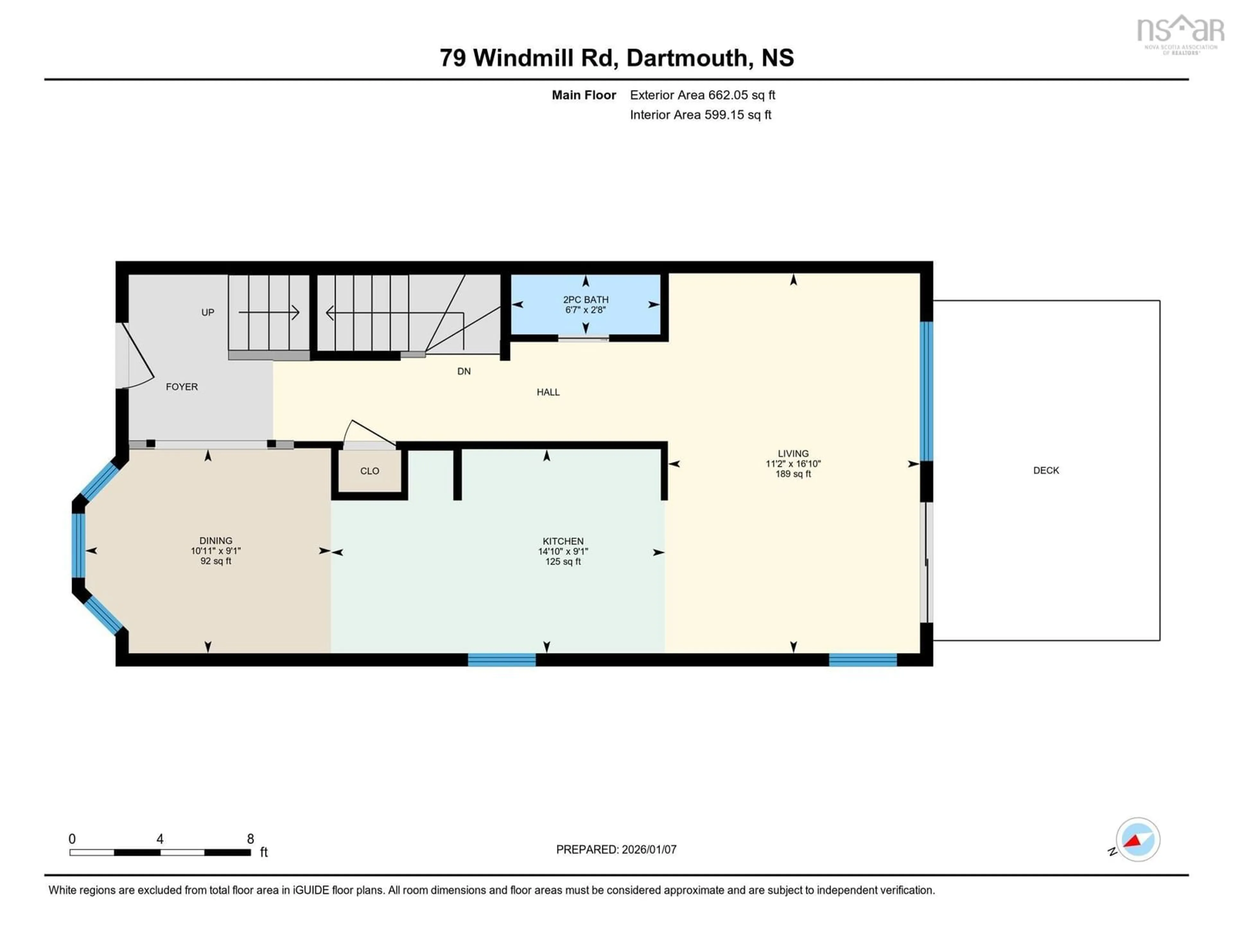 Floor plan for 79 Windmill Rd, Dartmouth Nova Scotia B3A 1C8