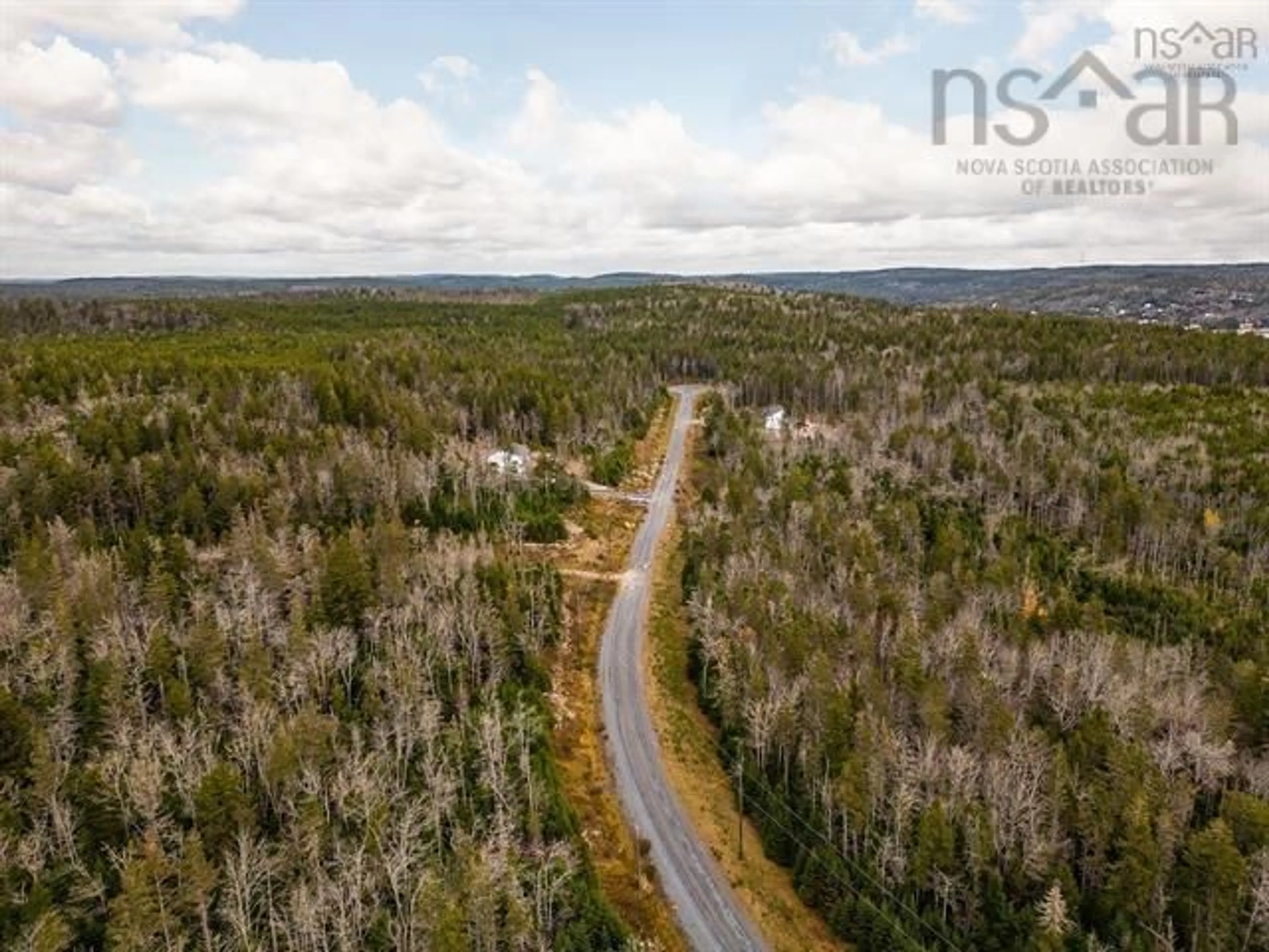 A pic from outside/outdoor area/front of a property/back of a property/a pic from drone, forest/trees view for 176 Deeridge Rd #Lot 22-5, Black Point Nova Scotia B0J 1B0