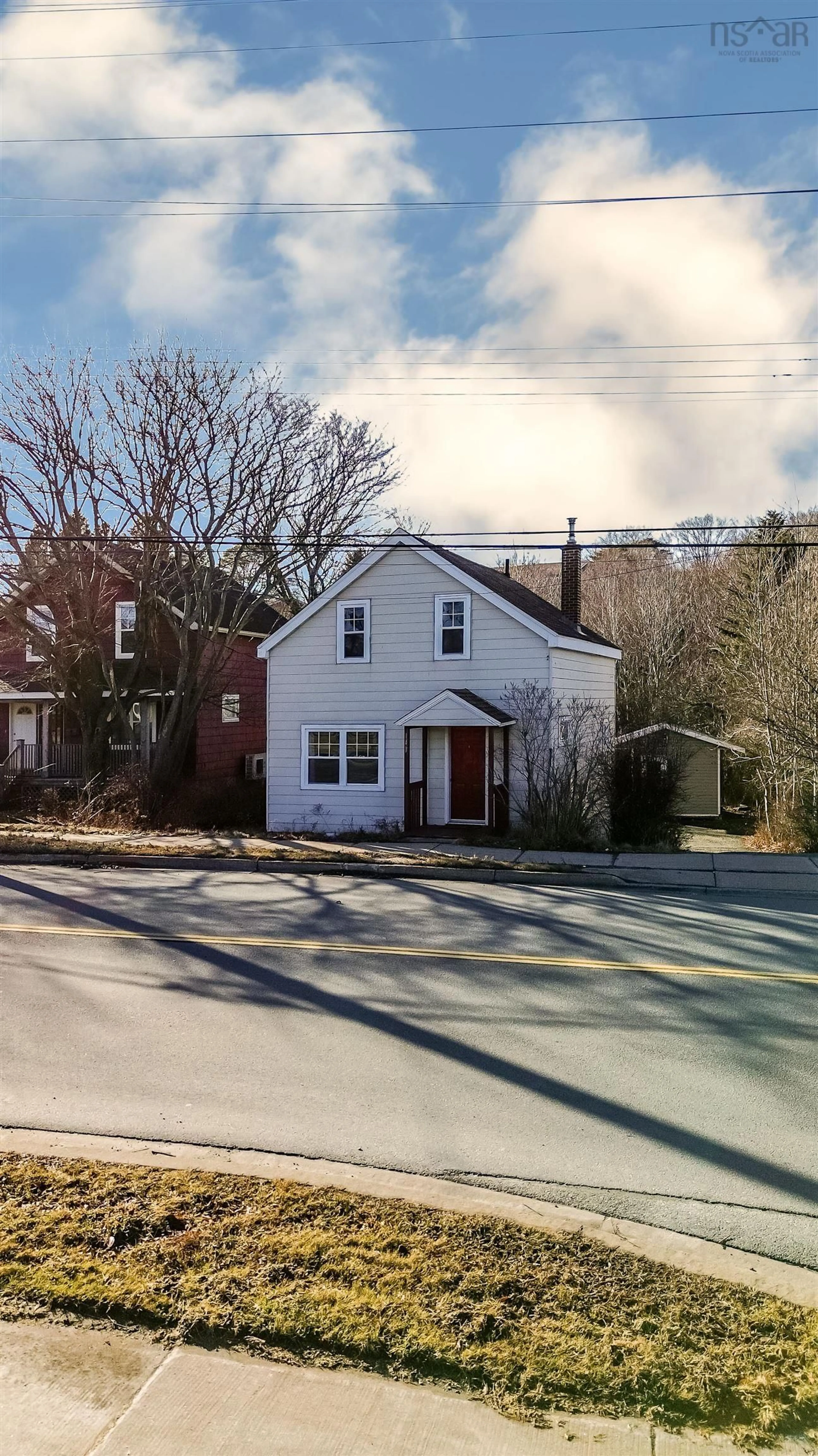 A pic from outside/outdoor area/front of a property/back of a property/a pic from drone, street for 141 Herring Cove Rd, Armdale Nova Scotia B3P 1K6