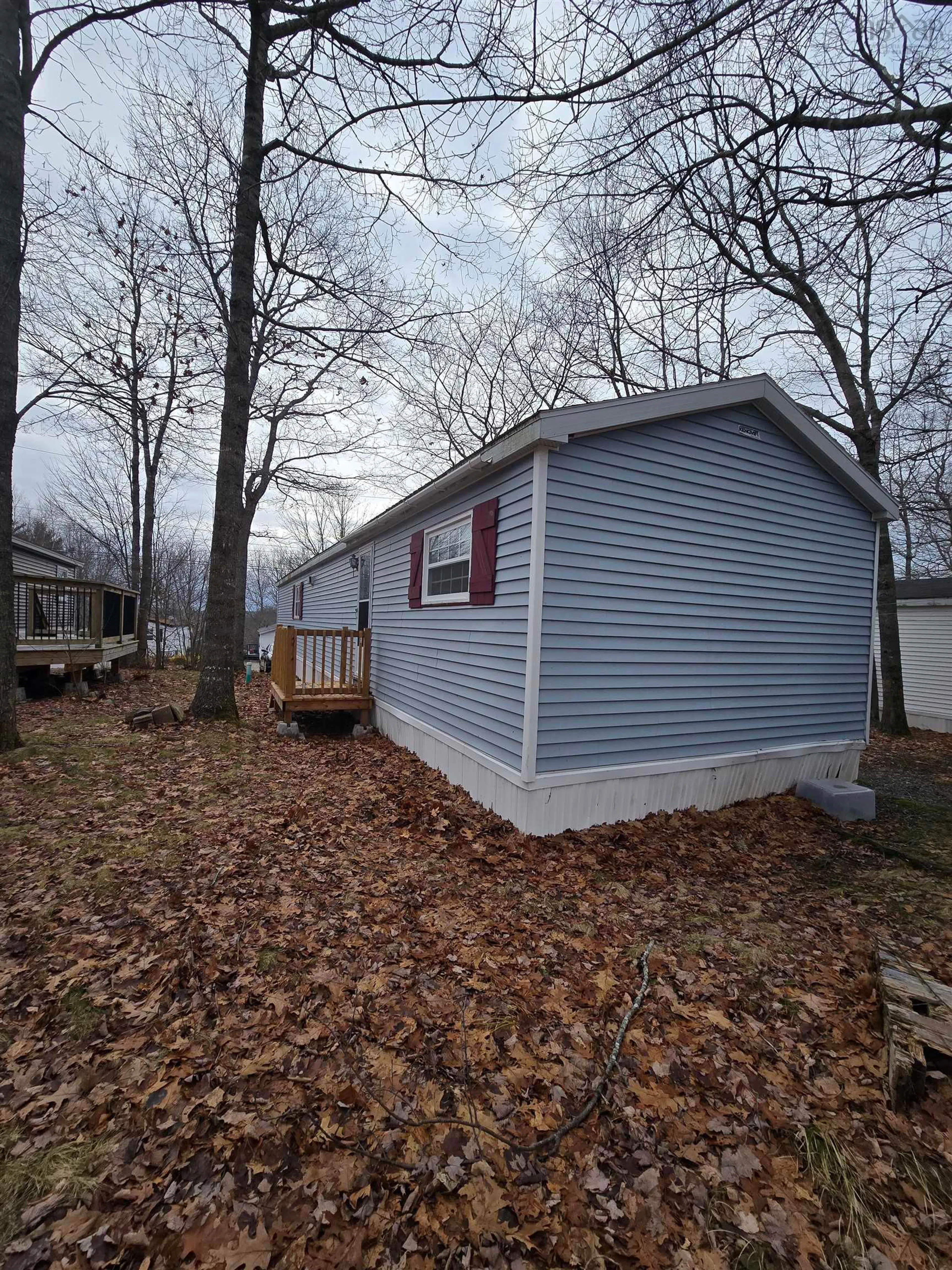 Home with vinyl exterior material, street for 16 Autumn St, Bridgewater Nova Scotia B4V 3S8