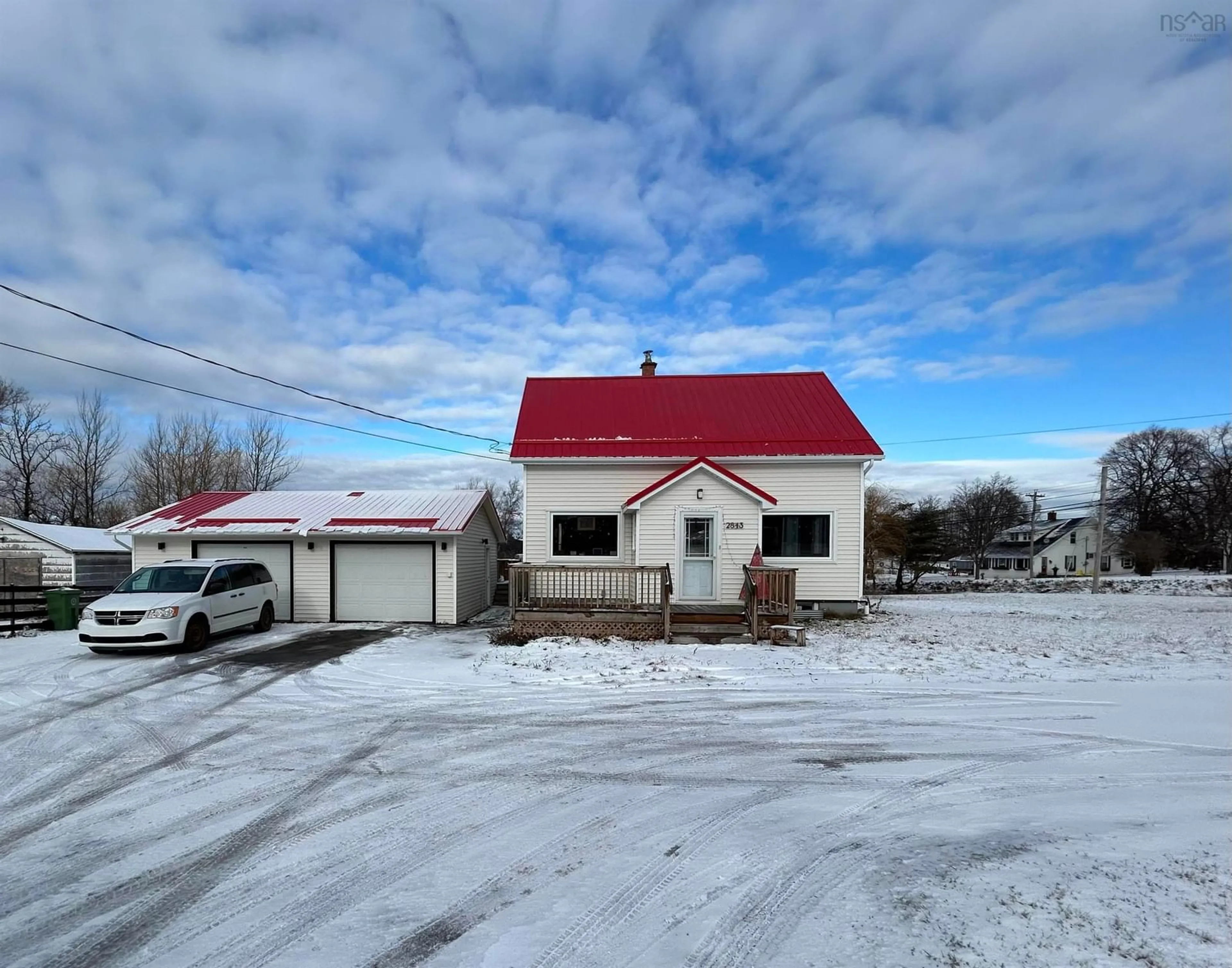 A pic from outside/outdoor area/front of a property/back of a property/a pic from drone, building for 2843 Crowley Rd, Pugwash Nova Scotia B0K 1L0