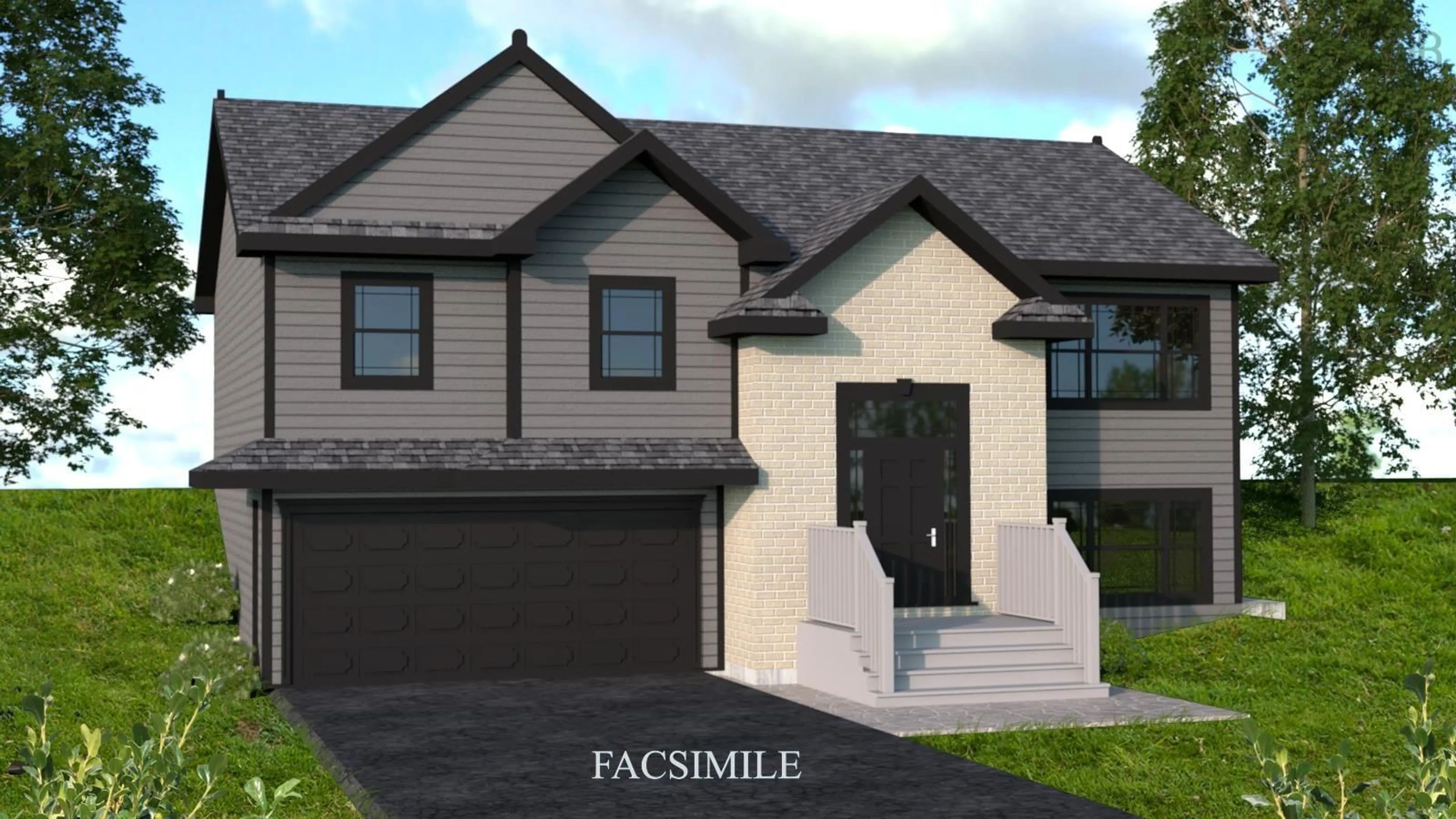 Home with brick exterior material, street for Yeaholm Way #LOT 315, Brookside Nova Scotia B3T 2K6