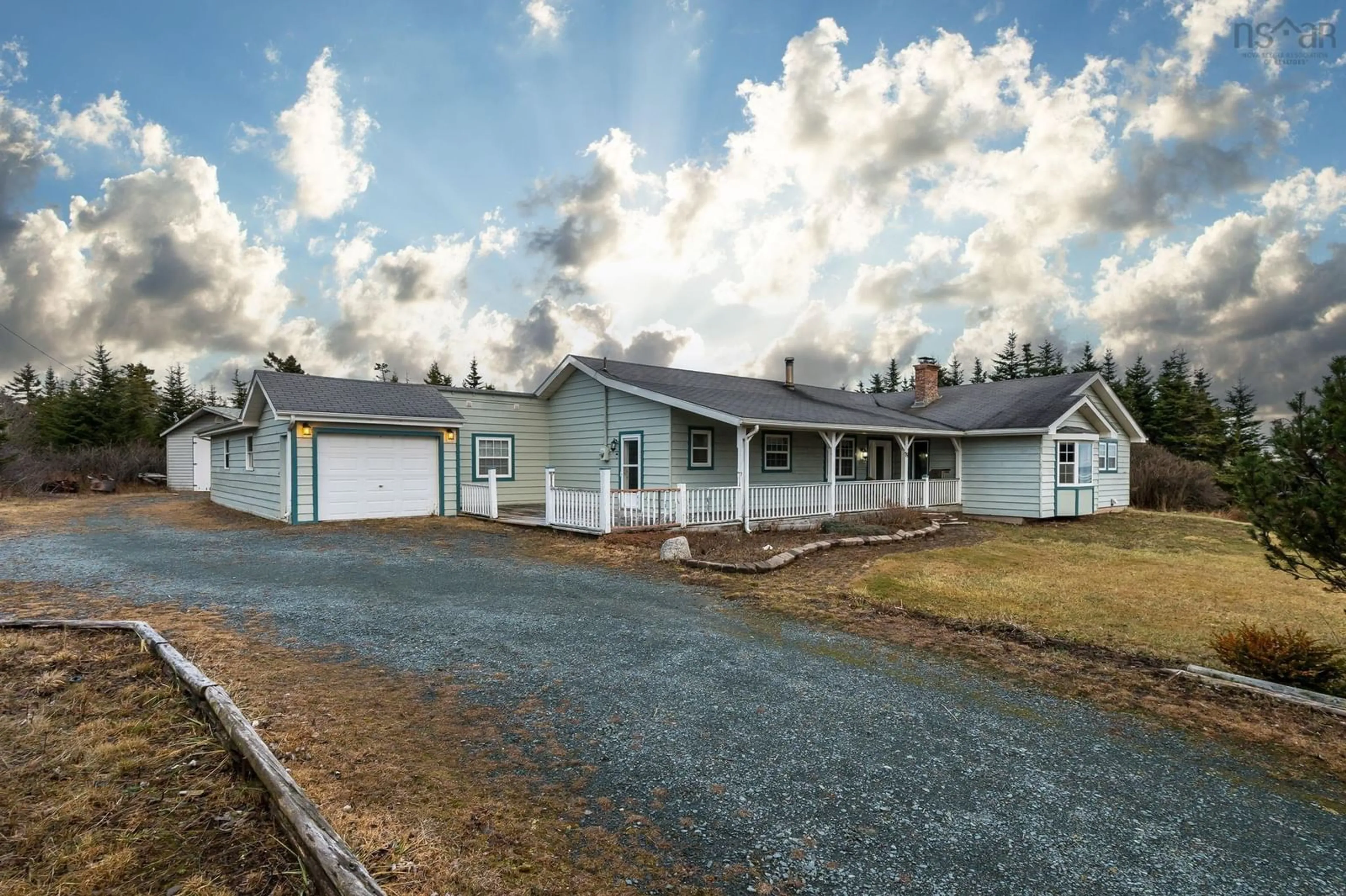 A pic from outside/outdoor area/front of a property/back of a property/a pic from drone, unknown for 79 Spruce Crt, Three Fathom Harbour Nova Scotia B0J 2L0